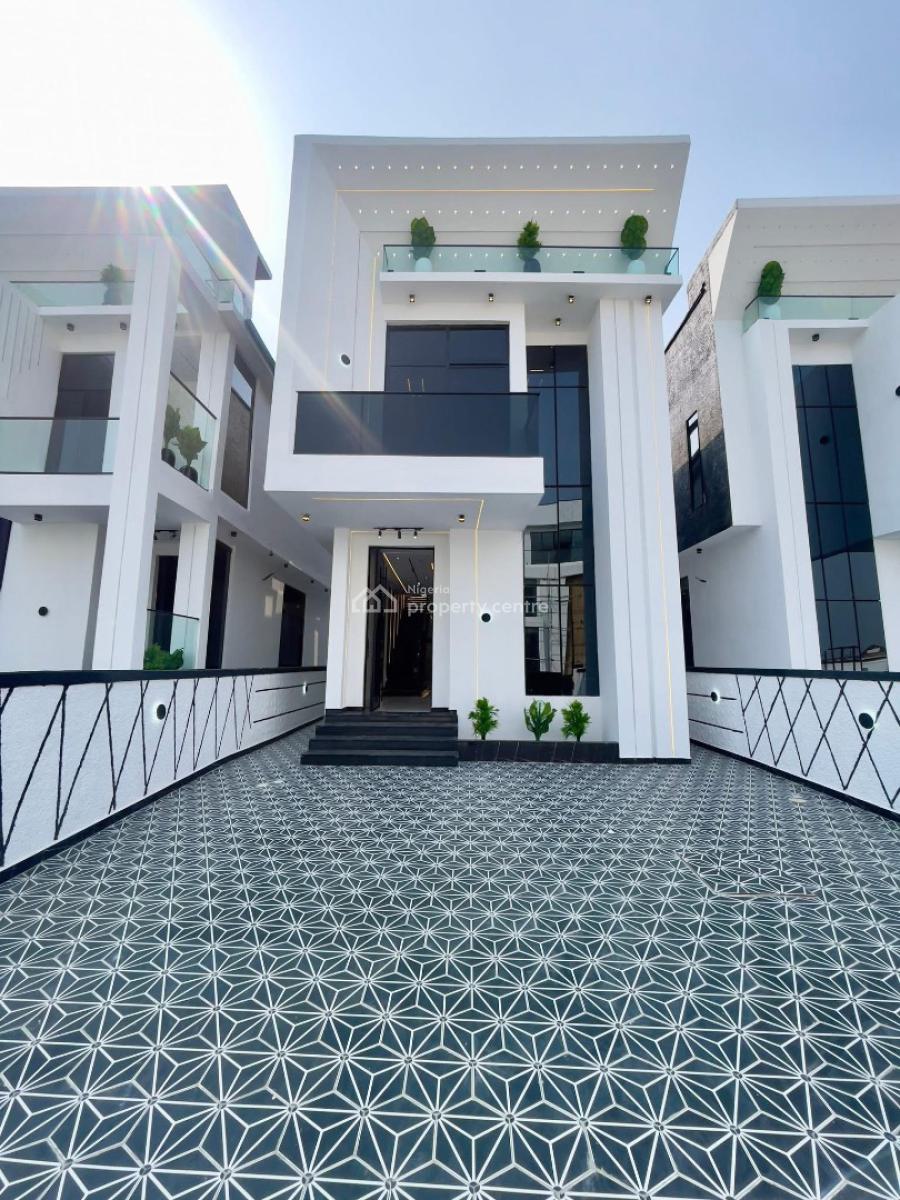 Luxury 5 Bedroom Detached Duplex with a Swimming Pool and a Bq, Chevron Alternative, Lekki Lagos, Igbo Efon, Lekki, Lagos, Detached Duplex for Sale