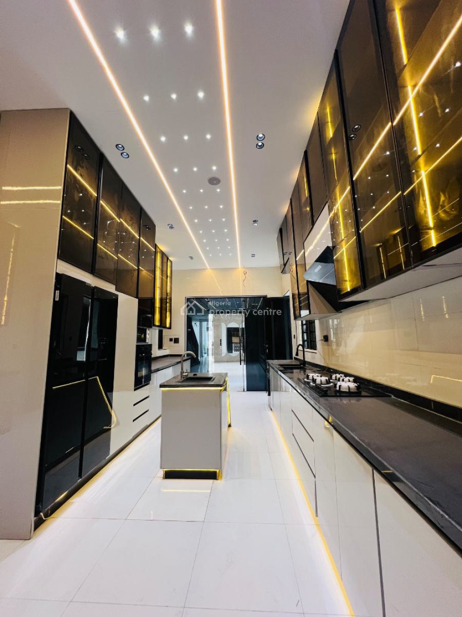 Luxury 5 Bedrooms Detached Duplex with a Swimming Pool and a Bq, Chevron Alternative, Igbo Efon, Lekki, Lagos, Detached Duplex for Sale