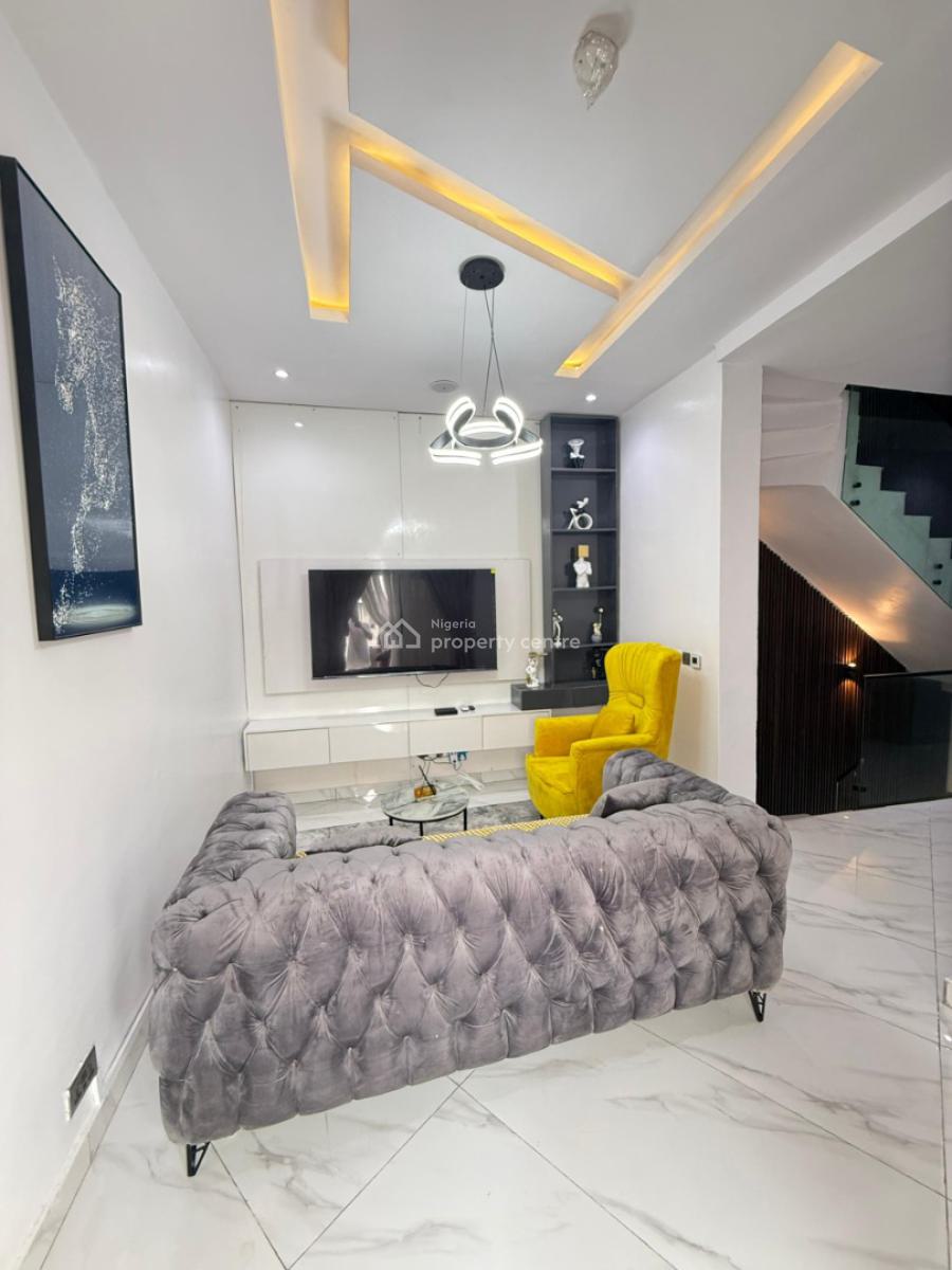 Luxury 3 Bed with Bq, Atican Beach Estate, Okun-ajah, Ajah, Lagos, Semi-detached Duplex for Sale