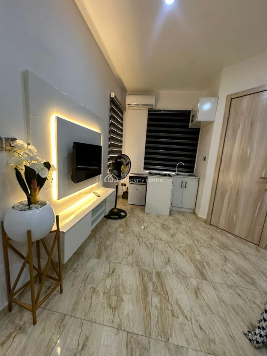Luxury Furnished En-suite Studio Room with Pool, Gym and 24hrs Power, Orchid Road, Lekki, Lagos, Self Contain (single Rooms) for Rent