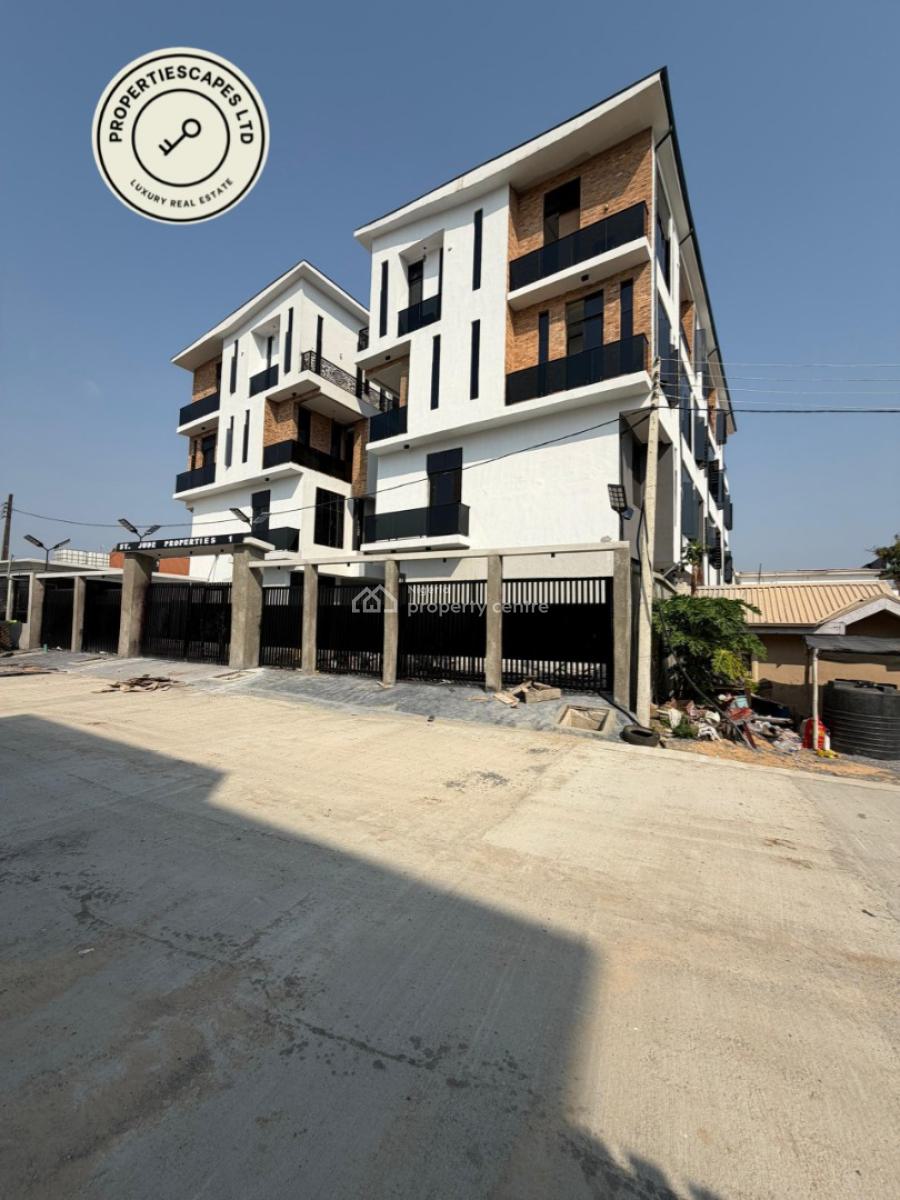 Newly Built Serviced 2 Bedroom Penthouse with Elevator., Chevron Tollgate, Lekki, Lagos, House for Sale