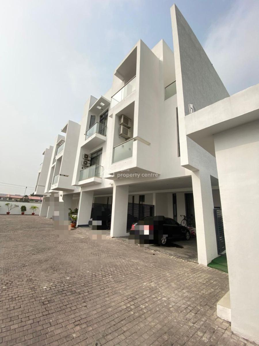 Fully Serviced 4 Bedroom Terrace, Lekki Right, Lekki Phase 1, Lekki, Lagos, Terraced Duplex for Sale