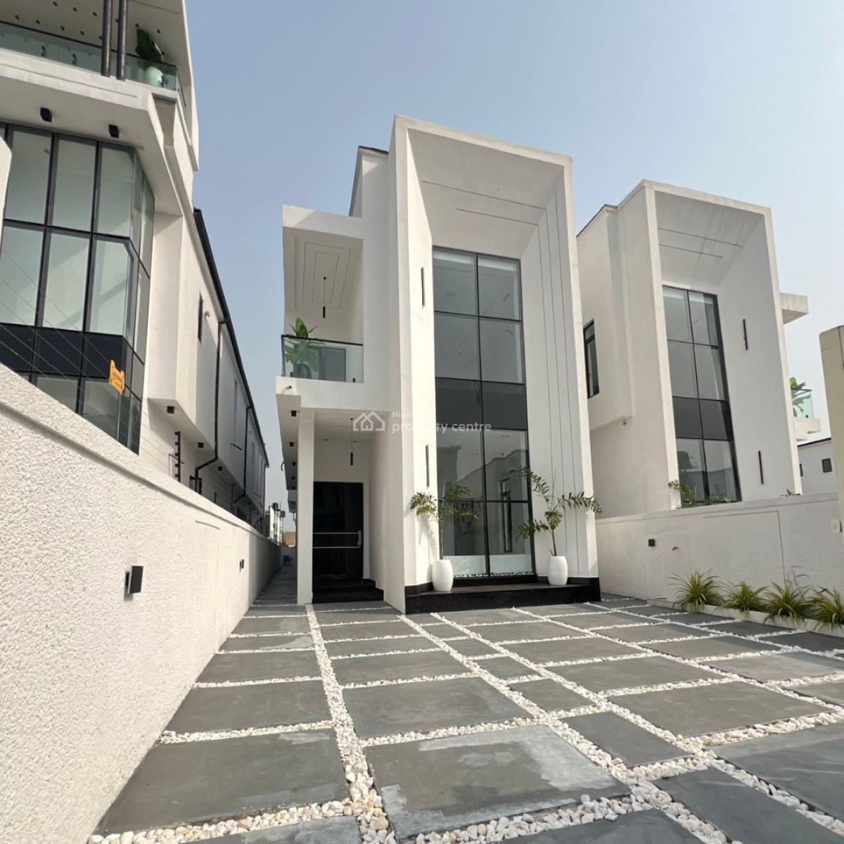 5 Bedroom Fully Detached Duplex  with Bq and Swimming Poo, 5 Bedroom Fully Detached Duplex  with Bq and Swimming Poo, Ajah, Lagos, Detached Duplex for Sale