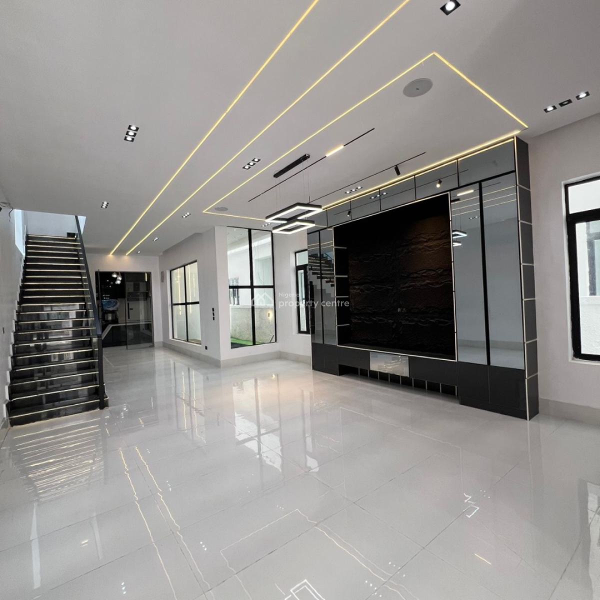 5 Bedroom Fully Detached Duplex  with Bq and Swimming Poo, 5 Bedroom Fully Detached Duplex  with Bq and Swimming Poo, Ajah, Lagos, Detached Duplex for Sale