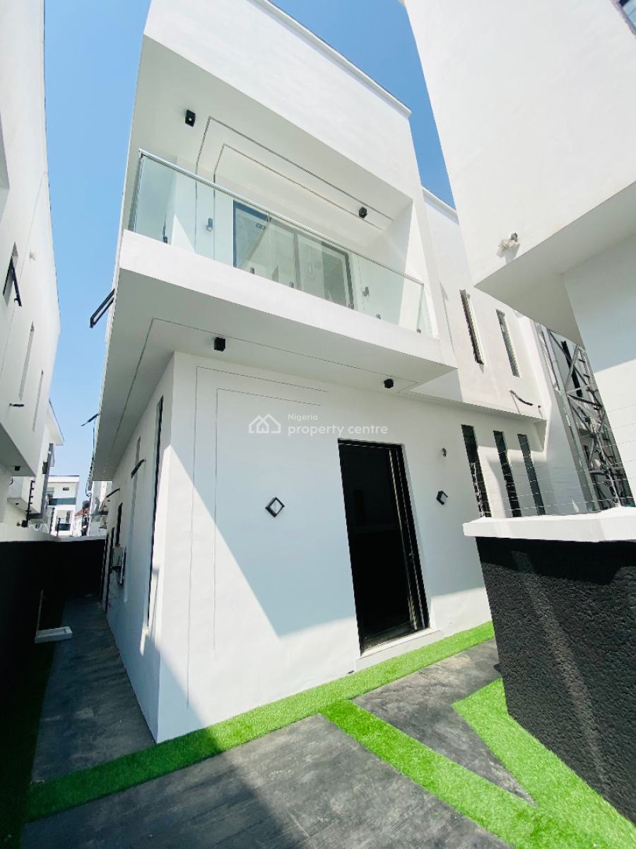 Newly Built 4-bedroom Semi-detached Duplex with Bq, Chevron, Lekki, Lagos, Semi-detached Duplex for Sale