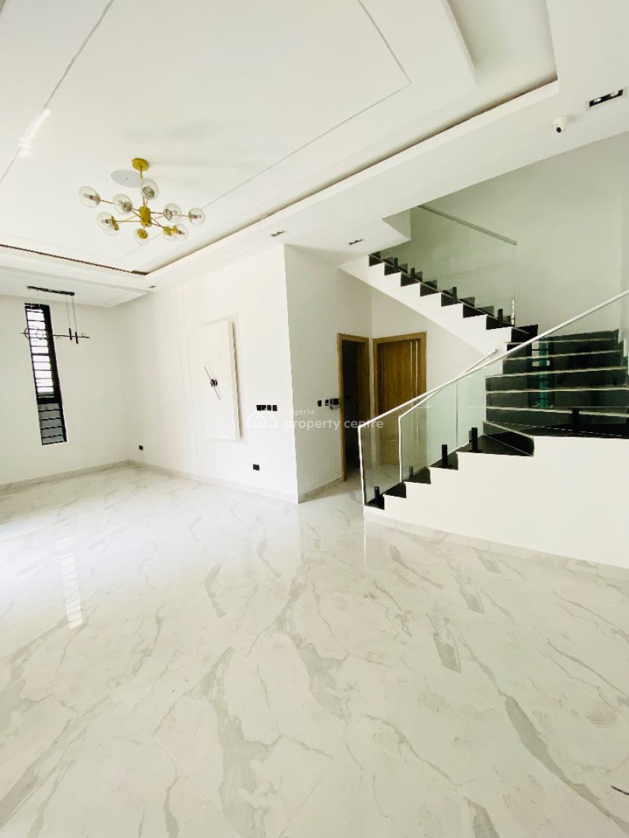 Newly Built 4-bedroom Semi-detached Duplex with Bq, Chevron, Lekki, Lagos, Semi-detached Duplex for Sale