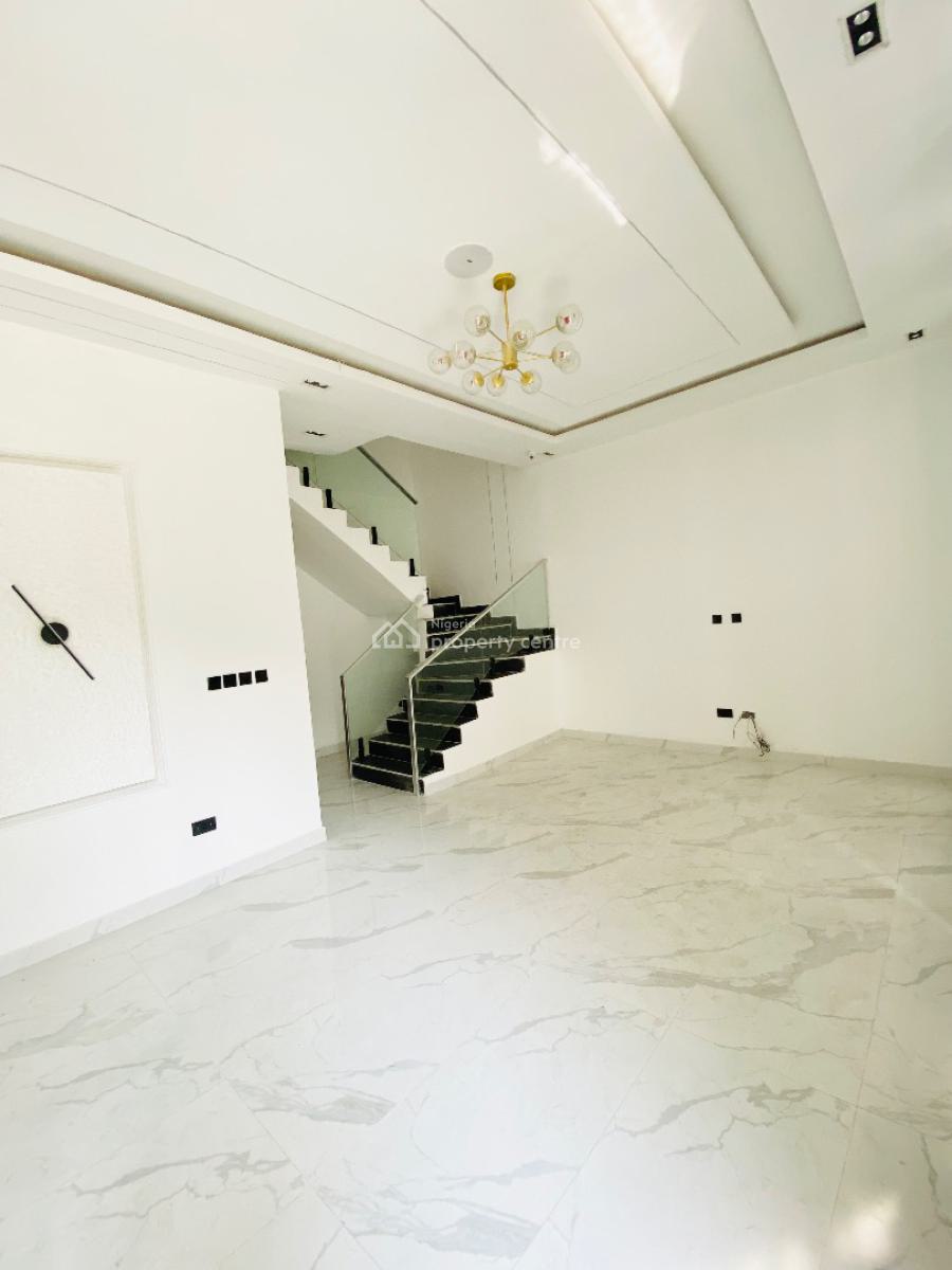 Newly Built 4-bedroom Semi-detached Duplex with Bq, Chevron, Lekki, Lagos, Semi-detached Duplex for Sale