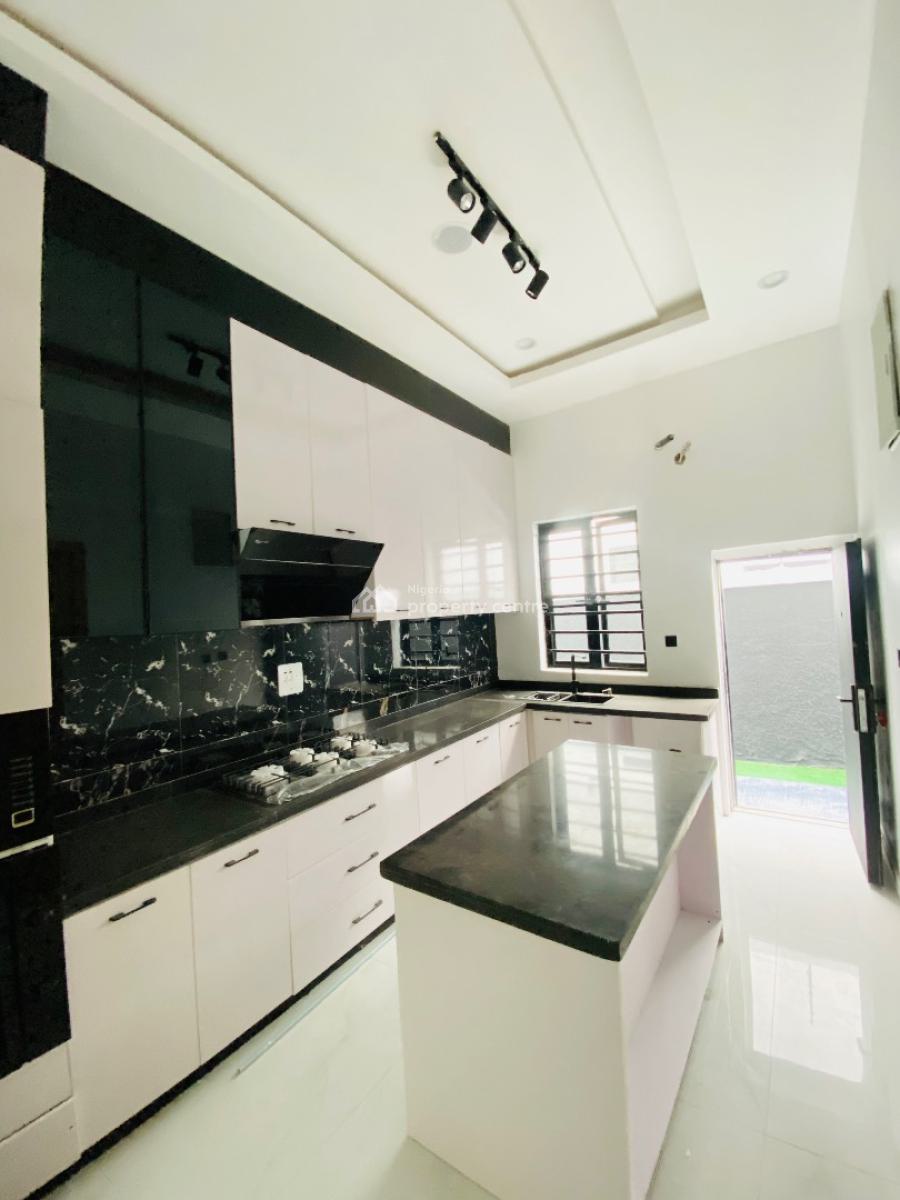 Newly Built 4-bedroom Semi-detached Duplex with Bq, Chevron, Lekki, Lagos, Semi-detached Duplex for Sale