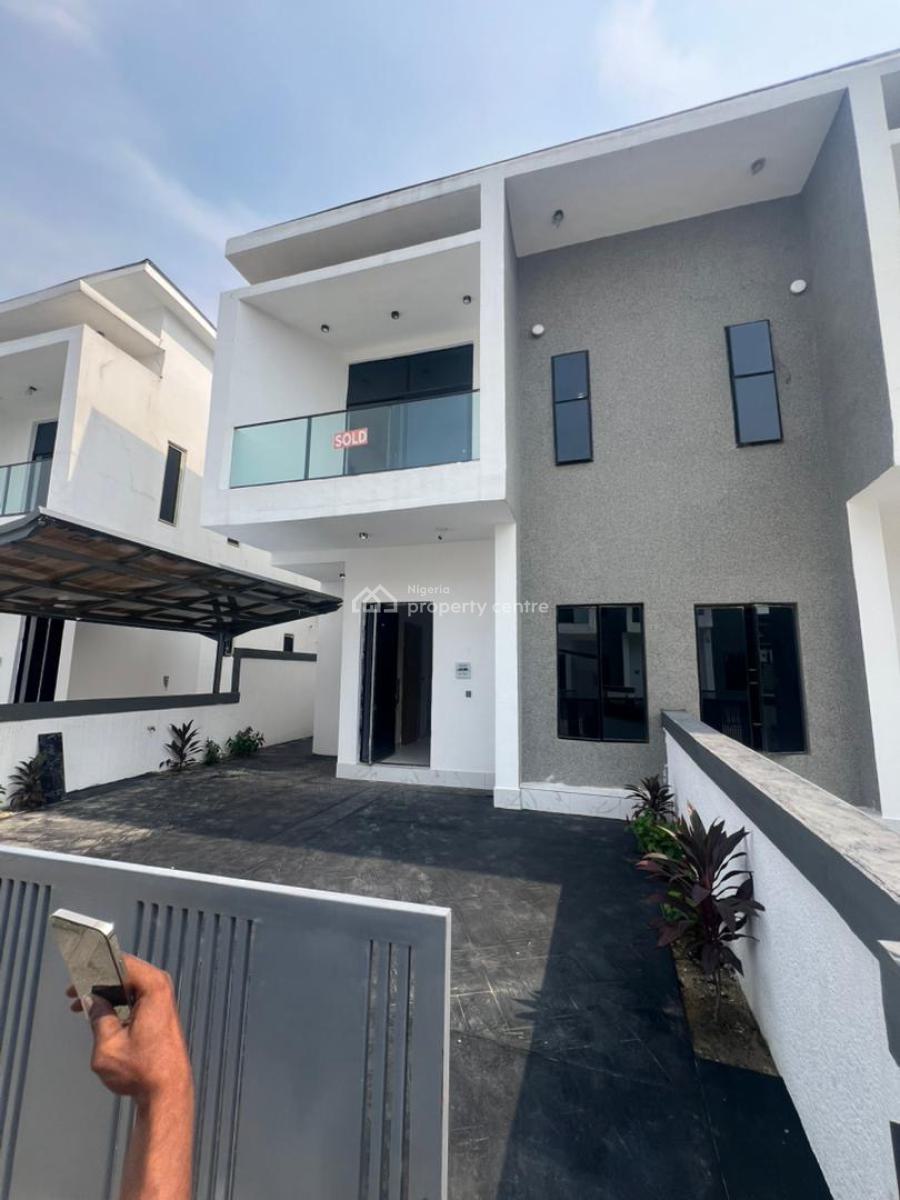 Brand New 4 Bedroom Duplex Semi Detached with Bq in a Secure Estate, Orchid Road Lekki, Lekki, Lagos, Semi-detached Duplex for Rent