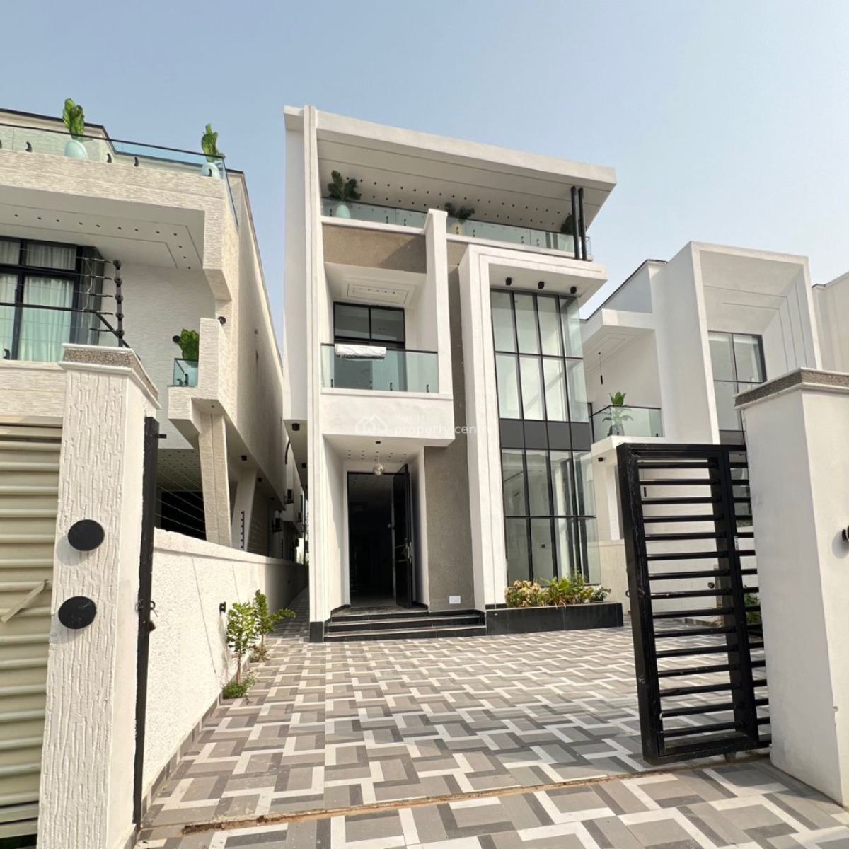 Bedroom Fully Detached Duplex with Bq and Swimming Pool, Bedroom Fully Detached Duplex with Bq and Swimming Pool, Ajah, Lagos, Detached Duplex for Sale