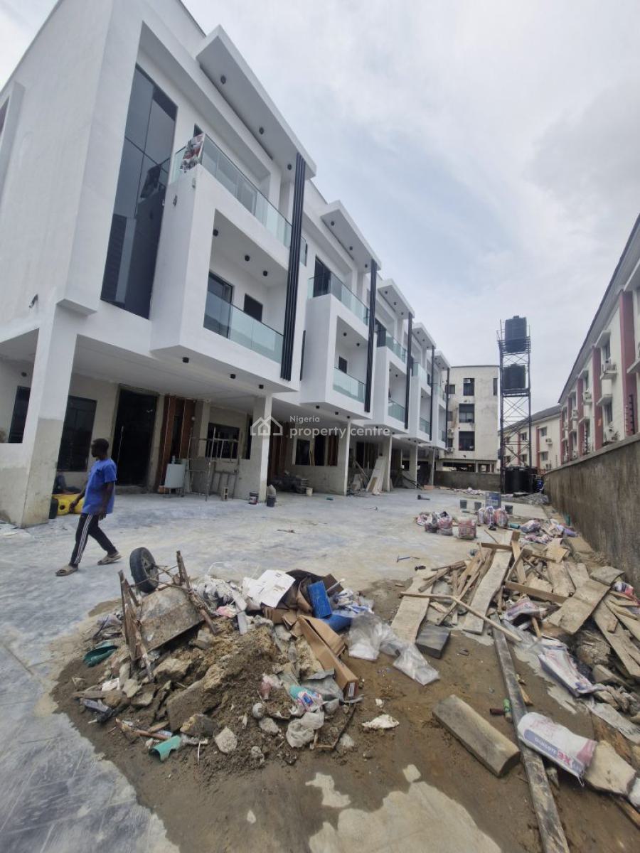 4 Bedroom Terrace with 24hours Electricity, Lekki, Lagos, Terraced Duplex for Sale