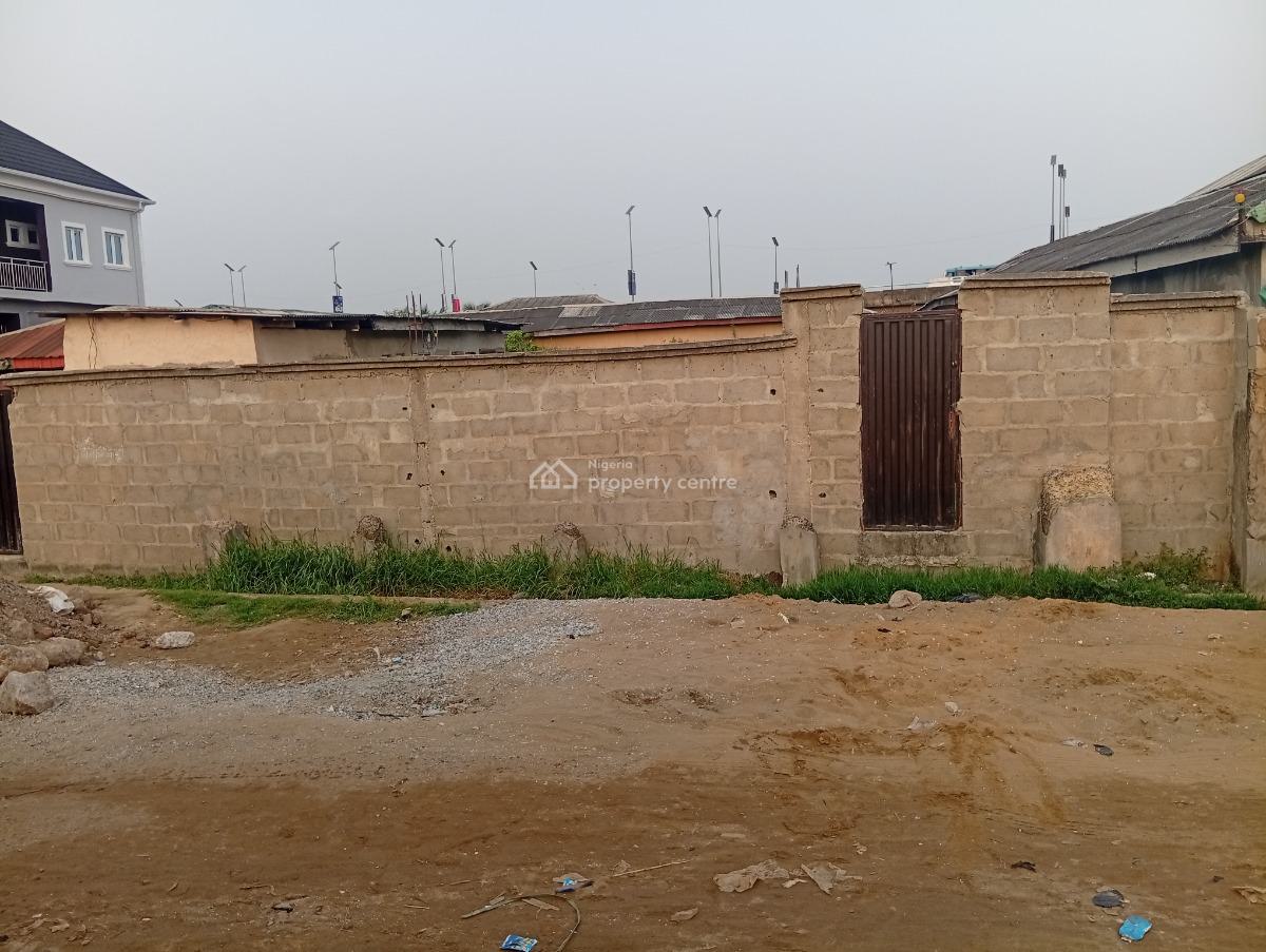 400 Sqm Dry Land Fenced with Gate, Off Odunsi Bus Stop, Bariga Lagos, Bariga, Shomolu, Lagos, Residential Land for Sale