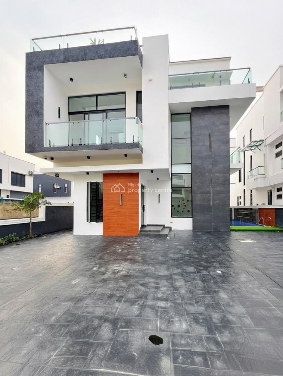 Contemporary 5 Bedroom Fully Detached Home, Ikota, Lekki, Lagos, Detached Duplex for Sale