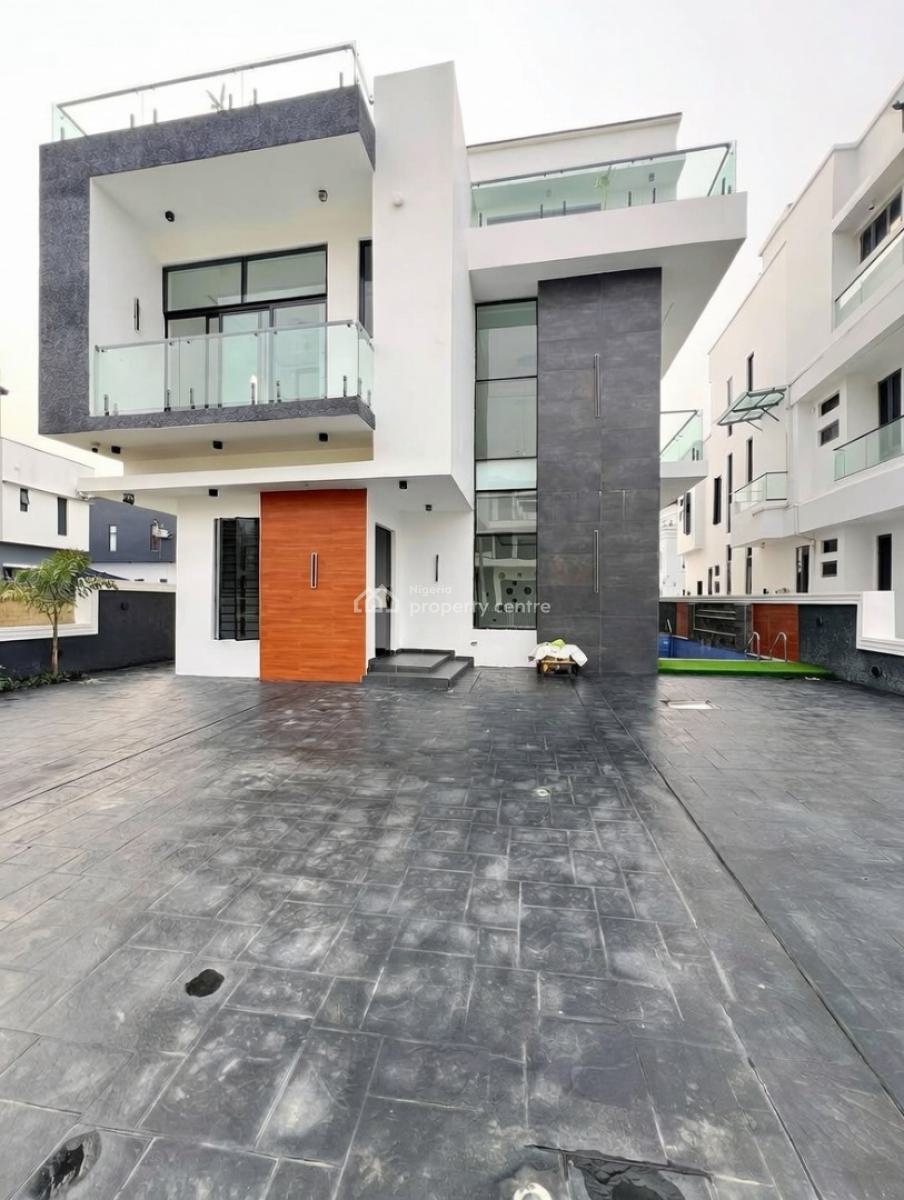 Contemporary 5 Bedroom Fully Detached Home, Ikota, Lekki, Lagos, Detached Duplex for Sale