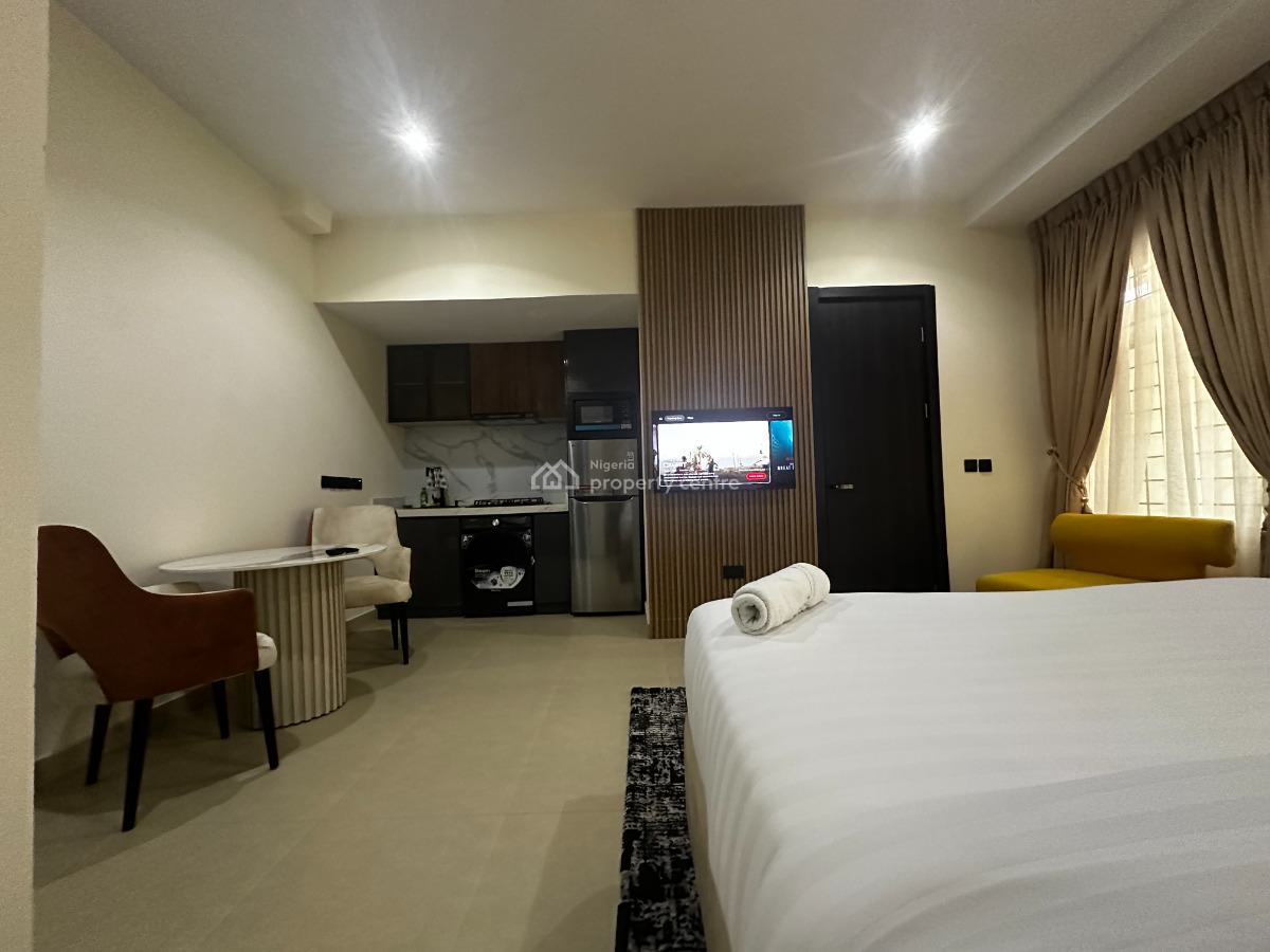 Brand New Studio Apartment, 7 Oluwakayode Jacobs Crescent, Lekki Phase 1, Lekki, Lagos, Flat / Apartment Short Let