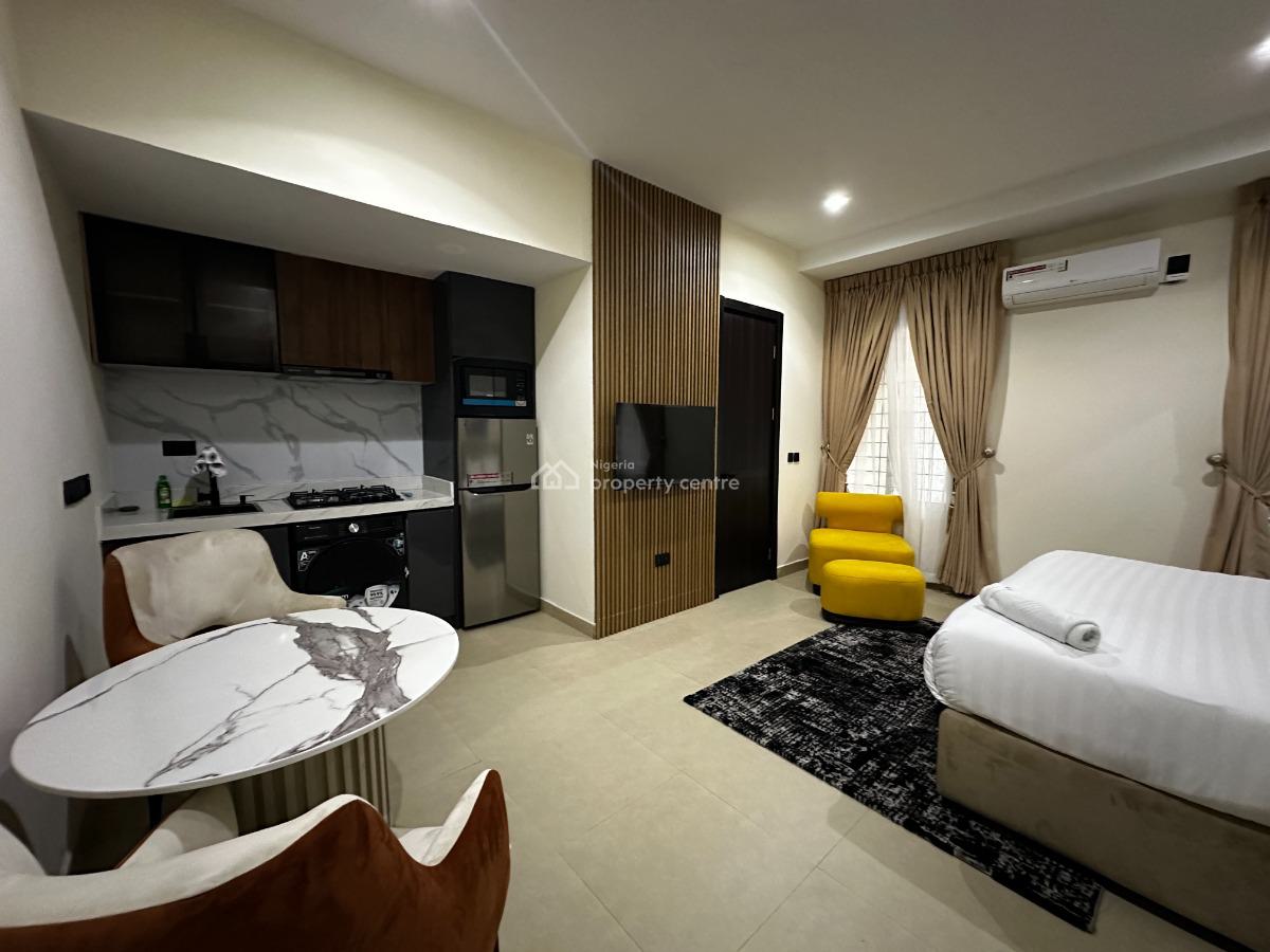 Brand New Studio Apartment, 7 Oluwakayode Jacobs Crescent, Lekki Phase 1, Lekki, Lagos, Flat / Apartment Short Let