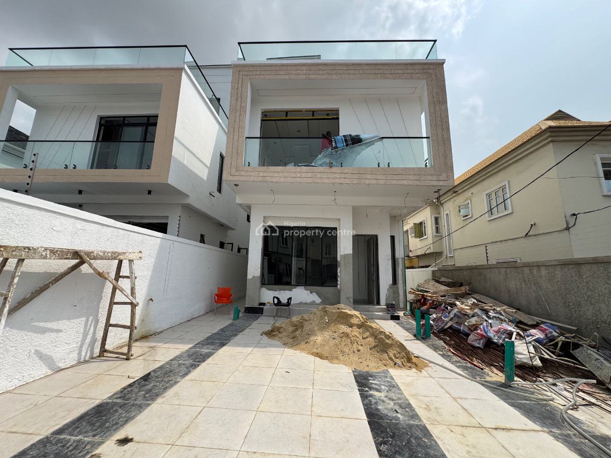 Luxury 5bedroom Fully Detached Garage, Ologolo, Lekki, Lagos, Detached Duplex for Sale