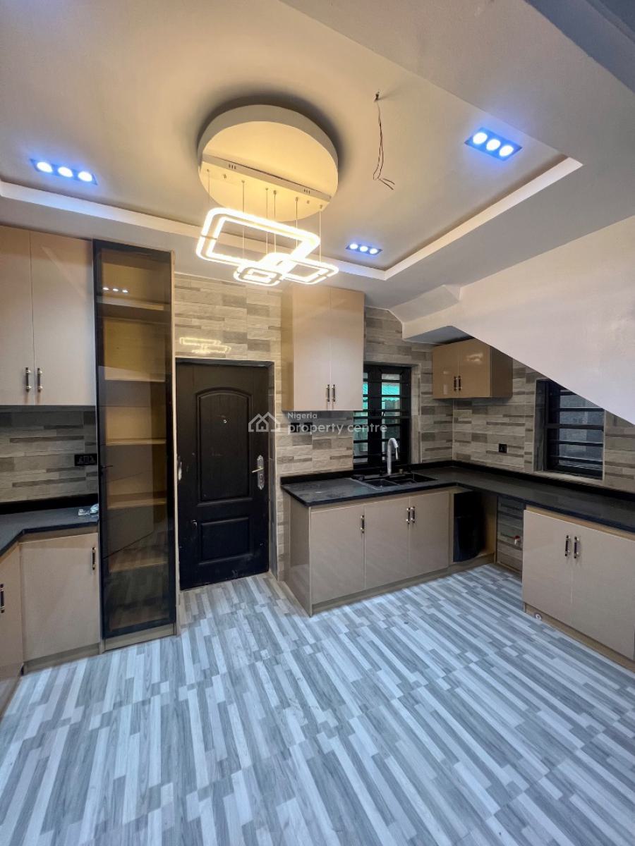 Fully Fitted 4 Bedroom Fully-detached House with 1bq + Inverter, Ojodu, Lagos, Detached Duplex for Sale