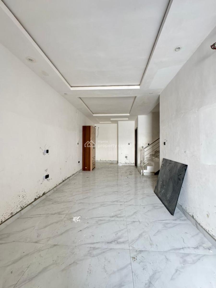 Newly Built 4 Bedroom Terrace and Bq with Excellent Facilities, Sangotedo, Sangotedo, Ajah, Lagos, Terraced Duplex for Sale