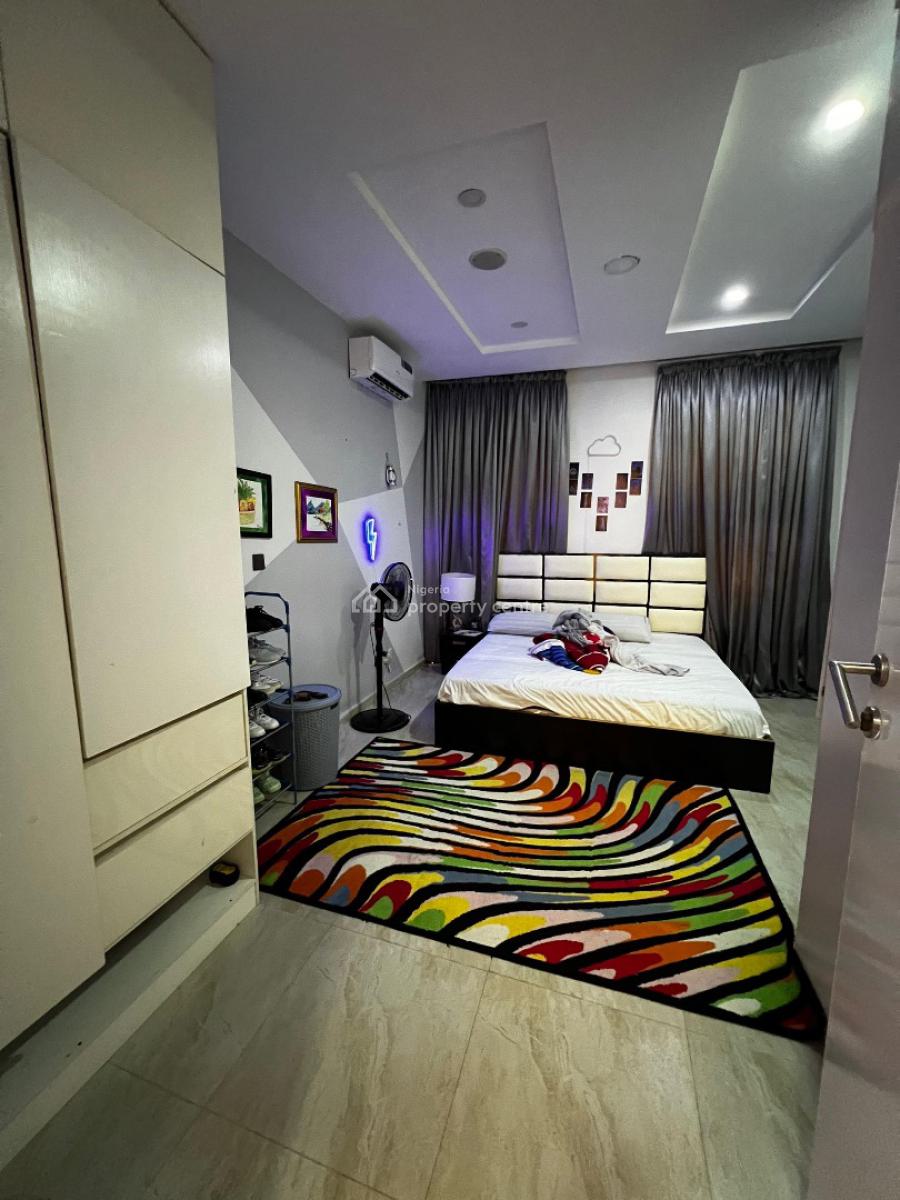 Luxury Fully Furnished 3bedroom Semi Detached Duplex with Bq,solar,inv, Victoria Bay 3 Estate Ikate, Ikate, Lekki, Lagos, Flat / Apartment for Rent