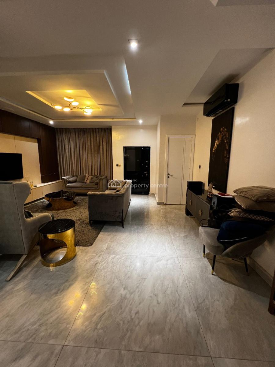 Luxury Fully Furnished 3bedroom Semi Detached Duplex with Bq,solar,inv, Victoria Bay 3 Estate Ikate, Ikate, Lekki, Lagos, Flat / Apartment for Rent