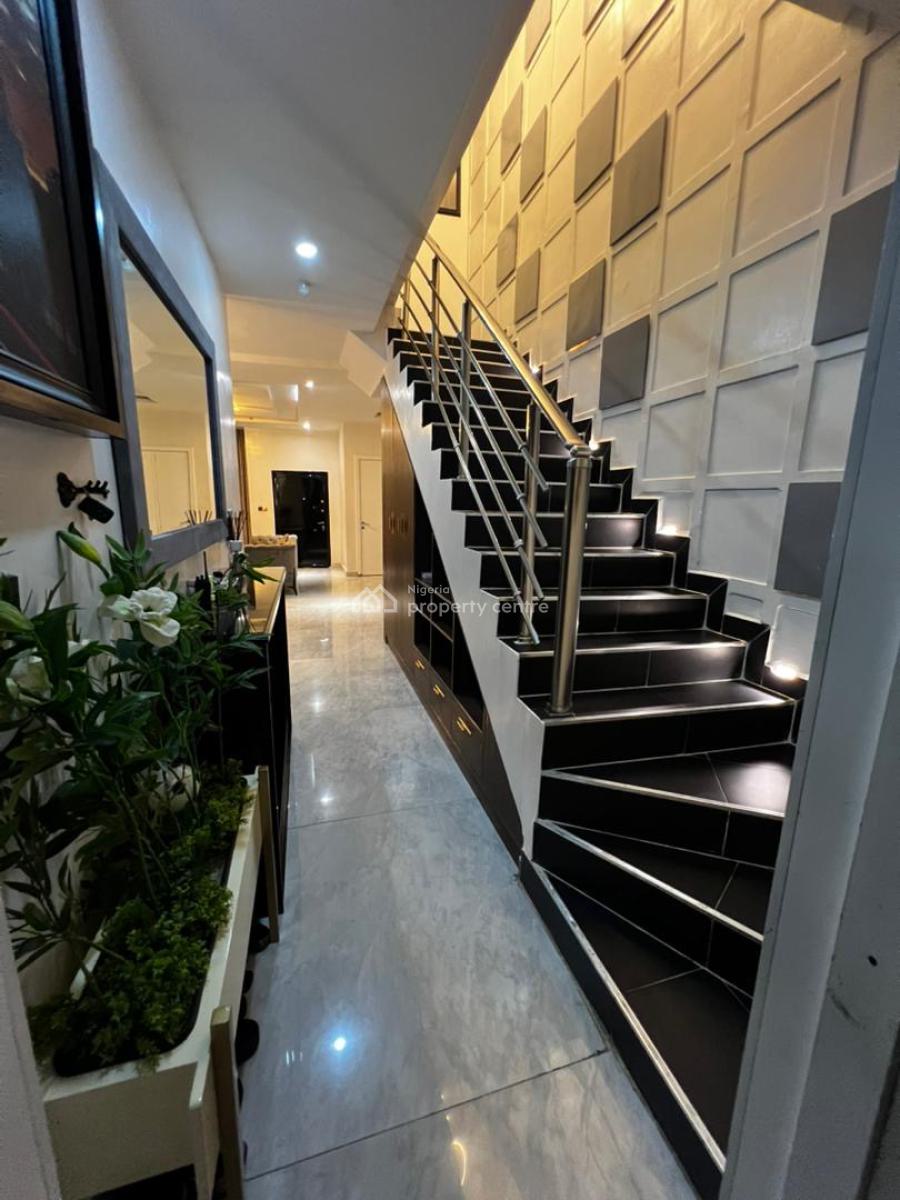 Luxury Fully Furnished 3bedroom Semi Detached Duplex with Bq,solar,inv, Victoria Bay 3 Estate Ikate, Ikate, Lekki, Lagos, Flat / Apartment for Rent