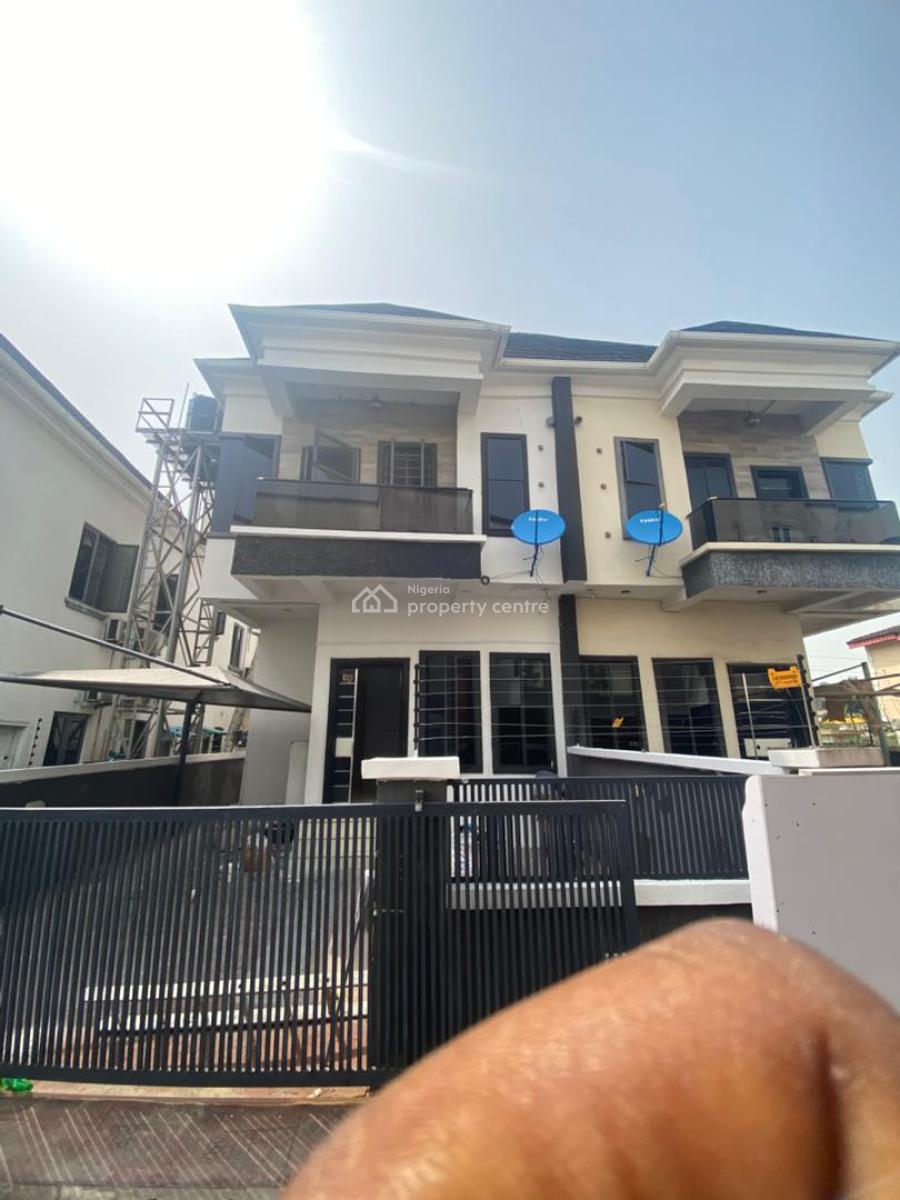4 Bedroom Semi Detached Duplex with Bq, Ikota, Lekki, Lagos, Semi-detached Duplex for Rent