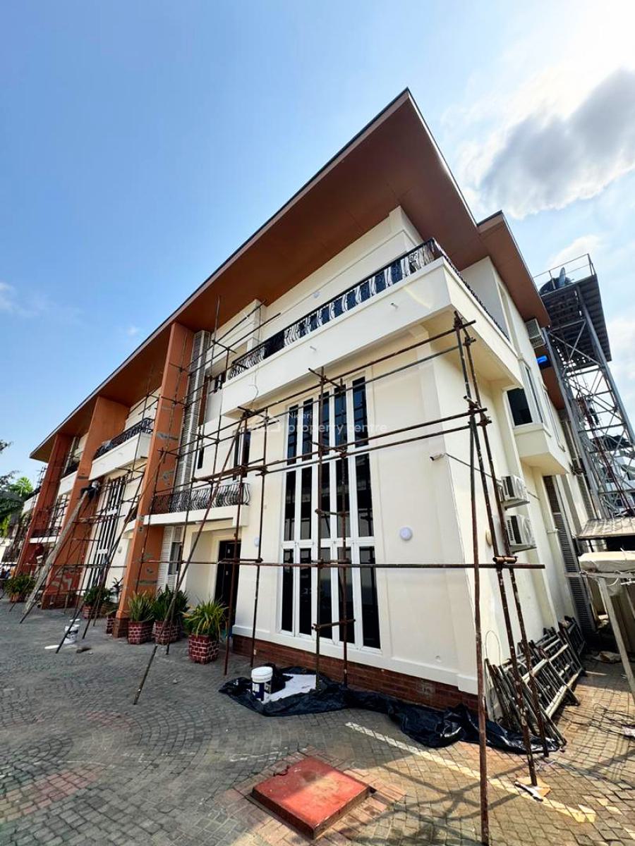 Well-appointed 5-bedroom Terrace with Bq, Banana Island, Ikoyi, Lagos, Terraced Duplex for Rent