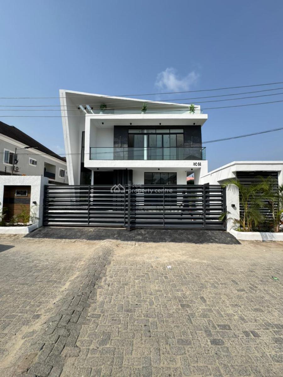 5-bedroom Detached Smart Home with Pool & Outdoor Terrace, Sangotedo, Sangotedo, Ajah, Lagos, Detached Duplex for Sale