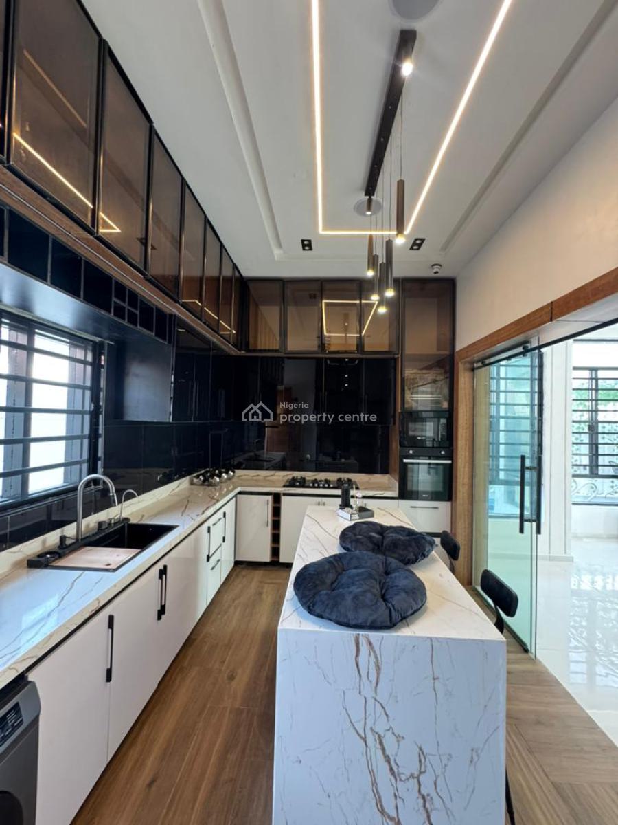 5-bedroom Detached Smart Home with Pool & Outdoor Terrace, Sangotedo, Sangotedo, Ajah, Lagos, Detached Duplex for Sale