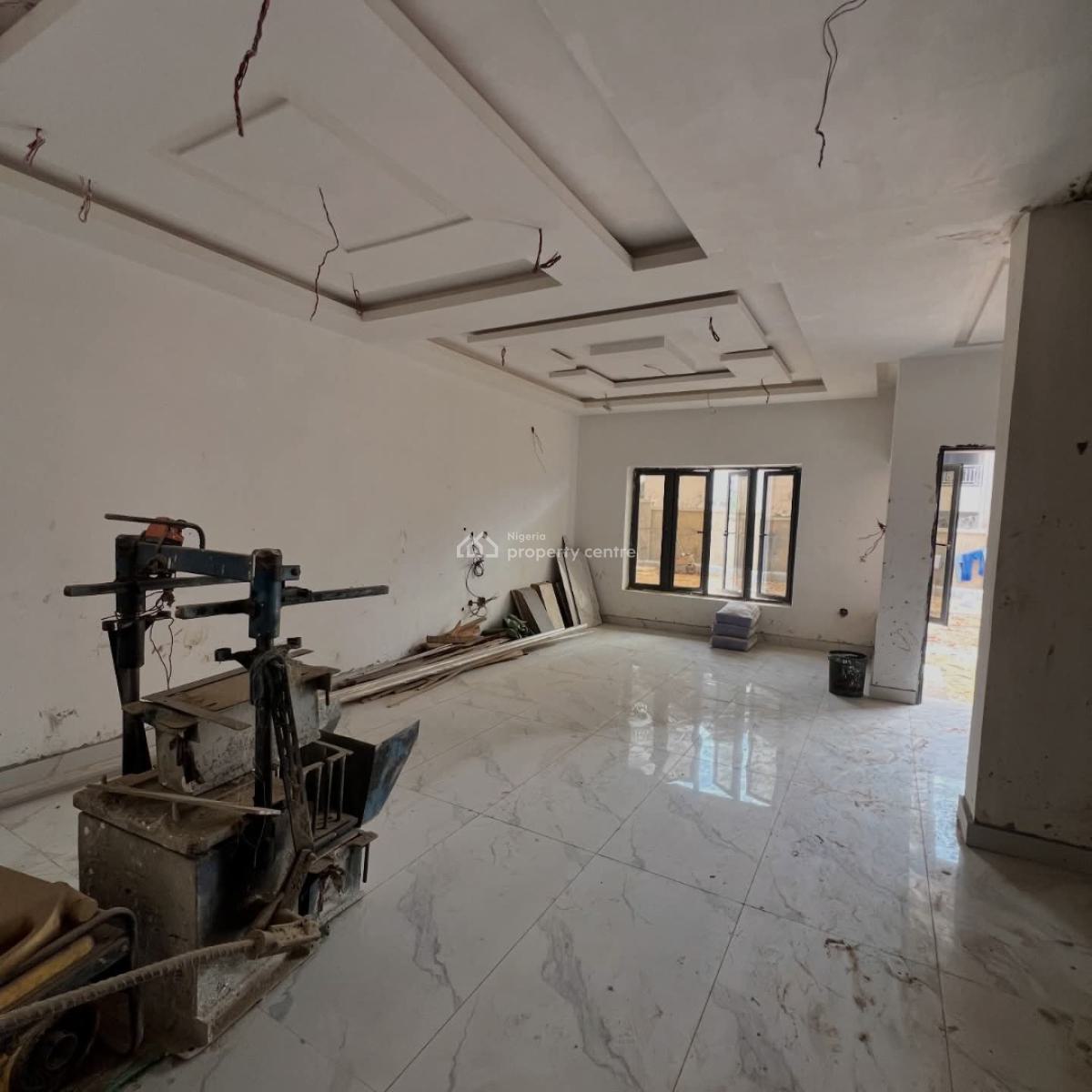 Newly Built 4 Bedroom Terrace Duplex with Study Room and a Bq, Life Camp, Abuja, Terraced Duplex for Sale