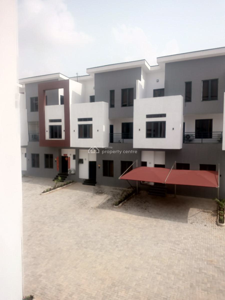 Newly Big Spacious 4 Bedrom Terrace Duplex+ Bq, Kudirat Abiola Way, Oregun, Ikeja, Lagos, Terraced Duplex for Sale