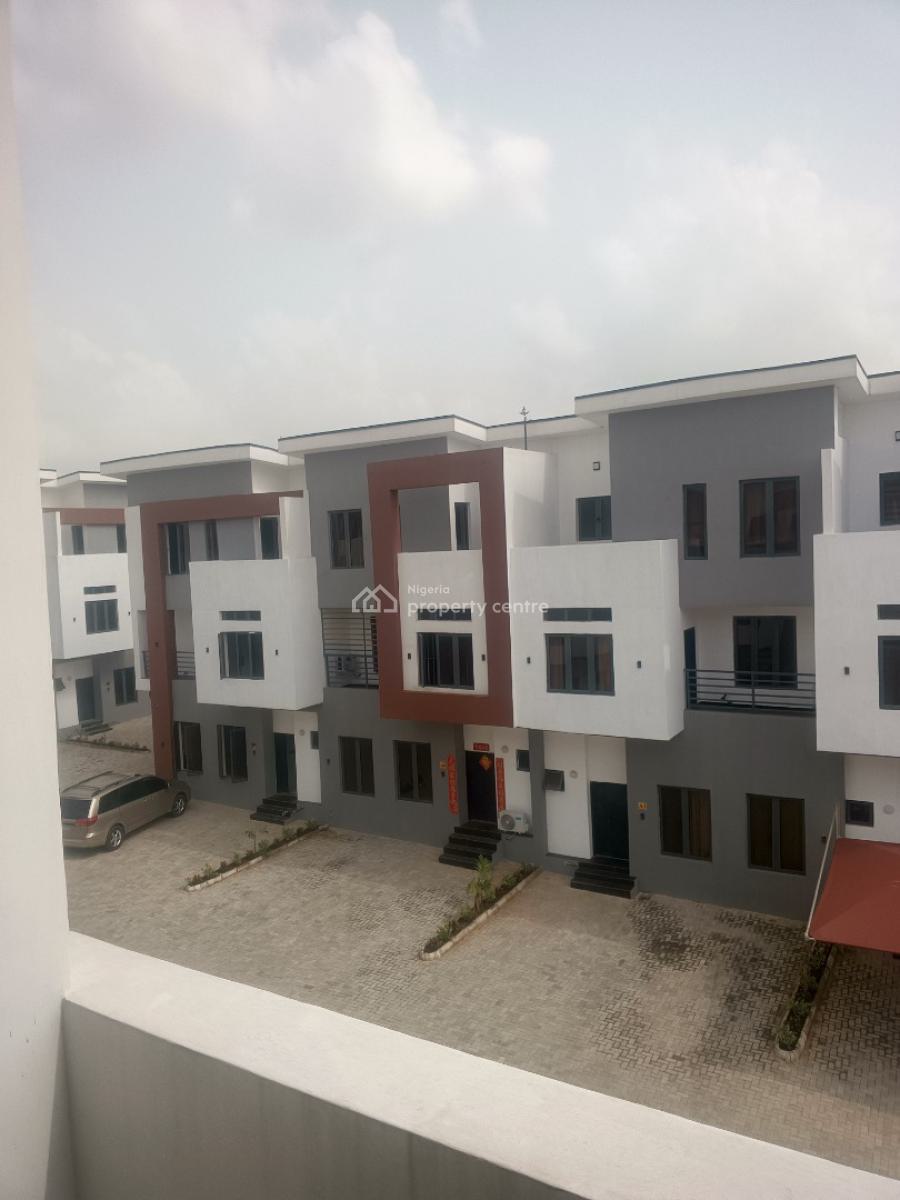 Newly Big Spacious 4 Bedrom Terrace Duplex+ Bq, Kudirat Abiola Way, Oregun, Ikeja, Lagos, Terraced Duplex for Sale