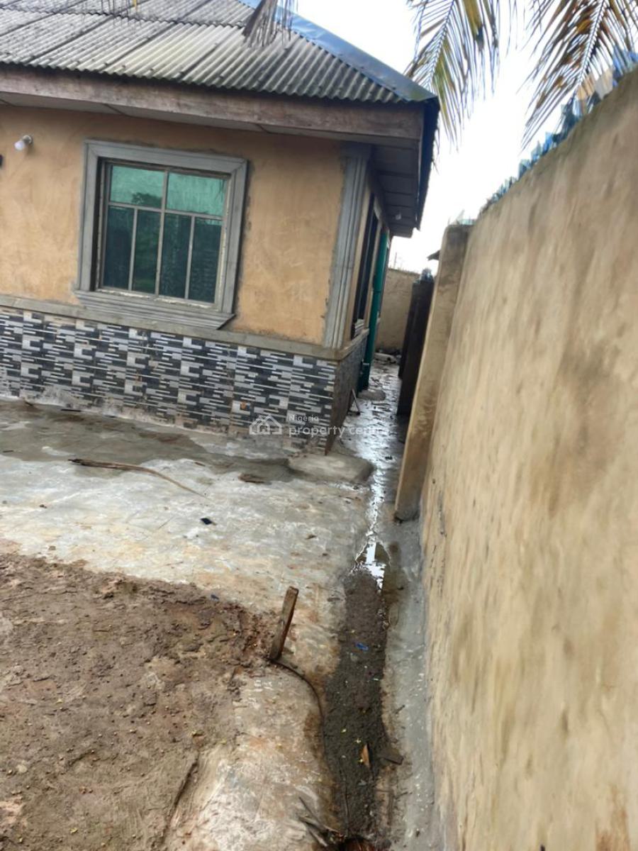 Newly Built 2 Bedroom Flat Bungalow on Half Plot of Land, Charity Estate Igbo-olomu Community Off Owutu Ishawo Road Via Agric, Isawo, Ikorodu, Lagos, House for Sale