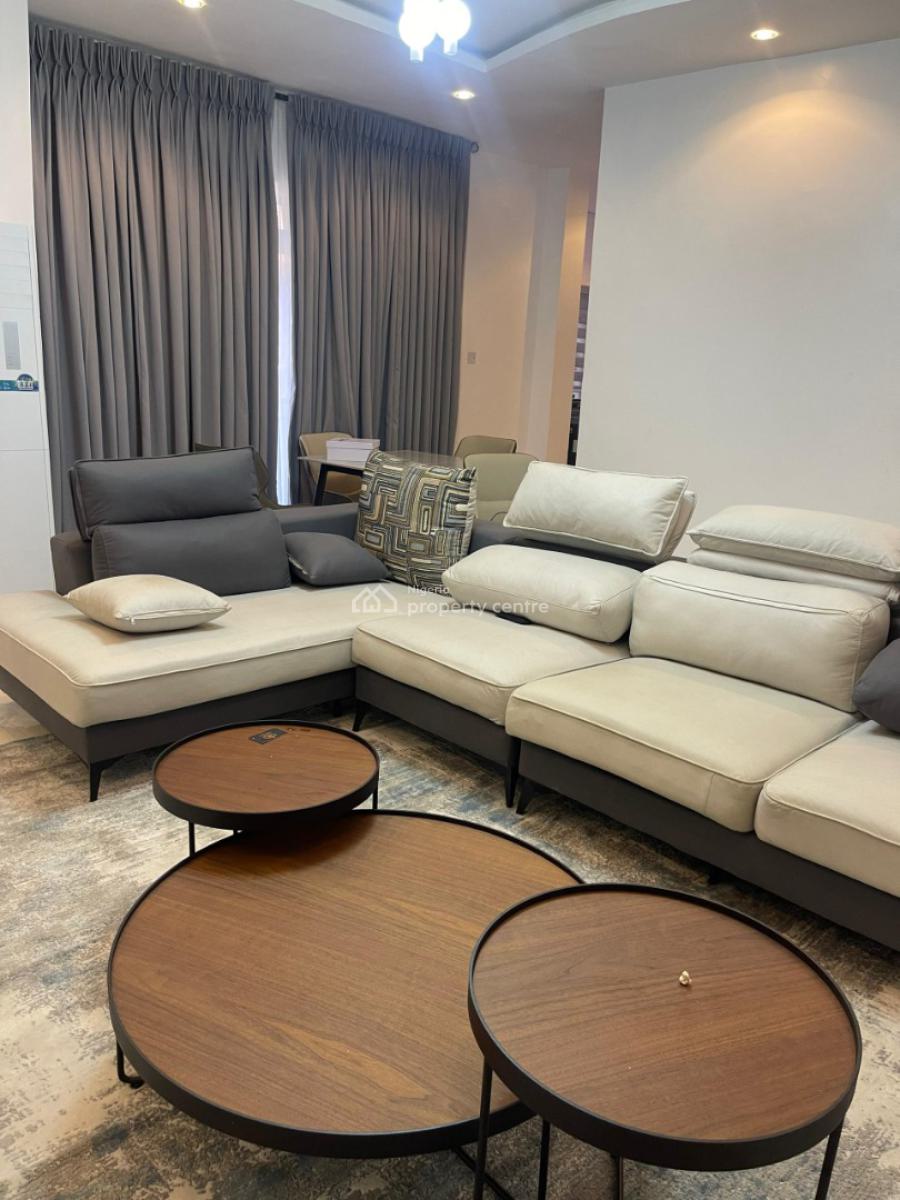 Newly Built Furnished 3 Bedroom Flat with Bq in a Secured Estate, Off Freedom Way, Lekki Phase 1, Lekki, Lagos, Flat / Apartment for Rent