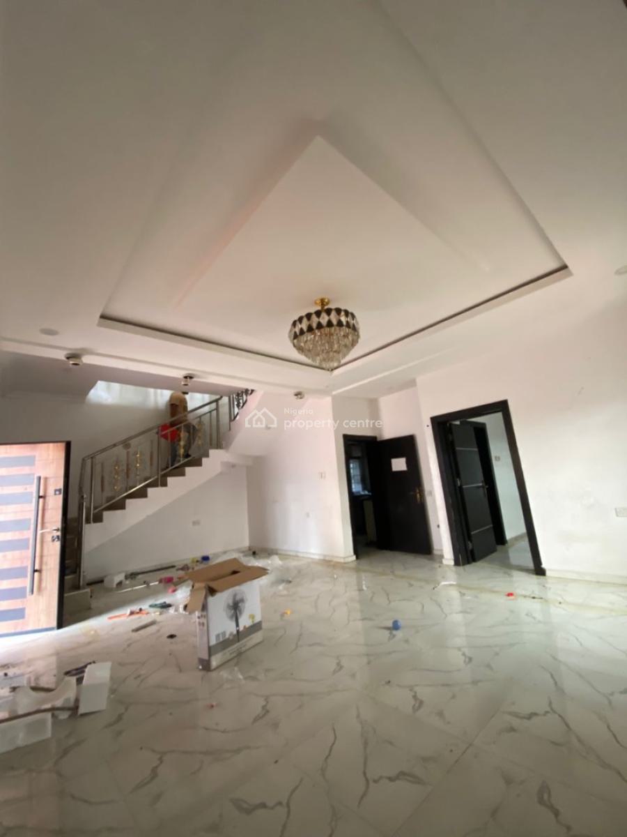 Spacious 4 Bedroom Terence Duplex to in a Secured Estate, Shoprite Monastery Road, Sangotedo, Ajah, Lagos, Terraced Duplex for Rent