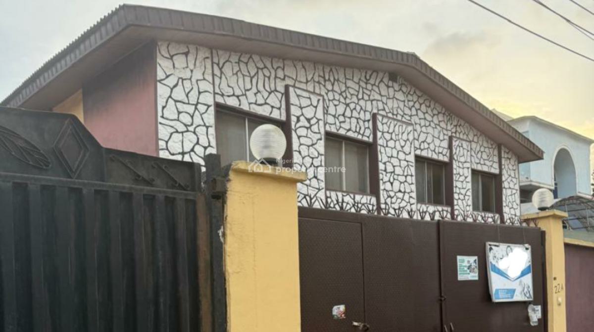 4 Bedroom Duplex with a Studio Room & 2 Bedrooms Flat Bq at The Back, Off Fatal Irawo Street Ajao Estate Mmi Airport Road, Isolo, Lagos, Detached Duplex for Sale