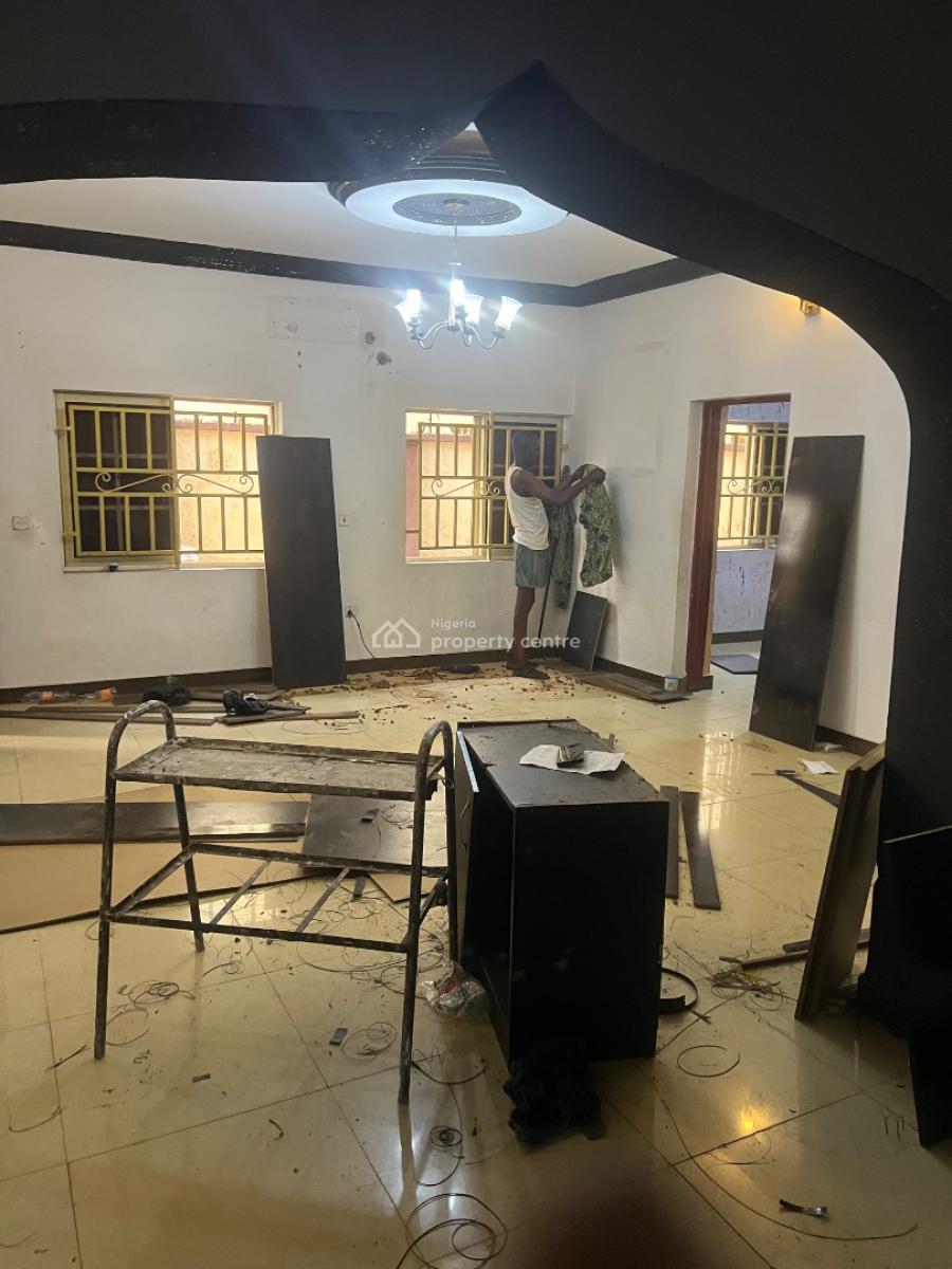 Clean 2 Bedroom Flat, Ground Floor, with Massive Kitchentarred Rd, Wuye Main(tarred Rd, Wuye, Abuja, Flat / Apartment for Rent