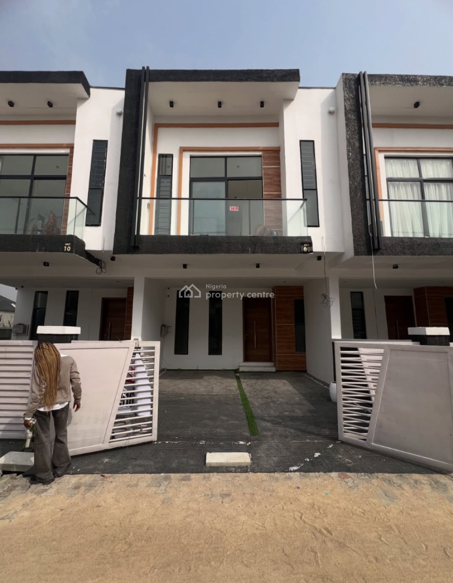 Self Service & Self Compound 4bedroom Semi Detached Duplex at Orchid, Orchid Road By Bis, Lekki, Lagos, Semi-detached Duplex for Rent