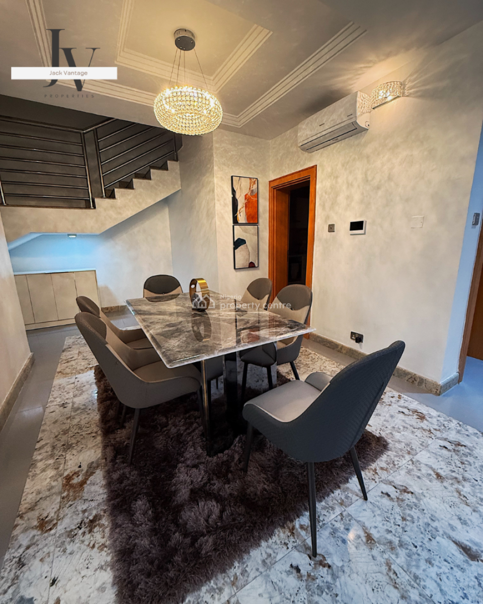 Fully Furnished & Serviced 4-bedroom Semi-detached Duplex with Bq, Old Ikoyi, Ikoyi, Lagos, Semi-detached Duplex for Rent