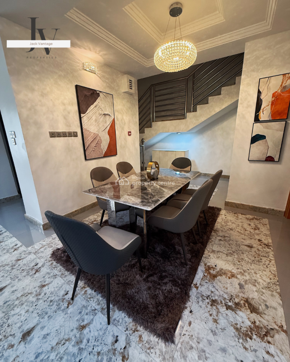 Fully Furnished & Serviced 4-bedroom Semi-detached Duplex with Bq, Old Ikoyi, Ikoyi, Lagos, Semi-detached Duplex for Rent