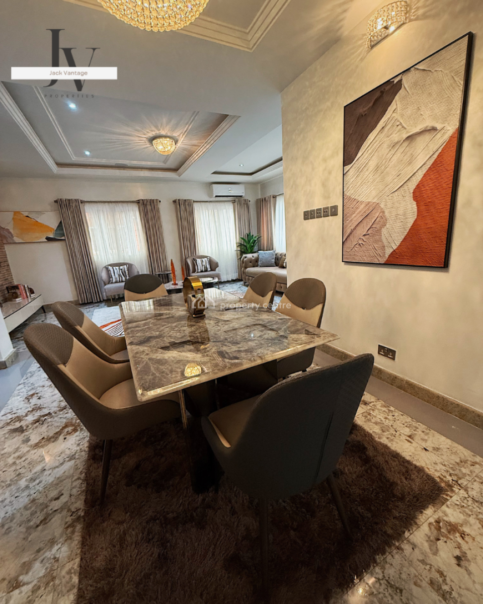 Fully Furnished & Serviced 4-bedroom Semi-detached Duplex with Bq, Old Ikoyi, Ikoyi, Lagos, Semi-detached Duplex for Rent