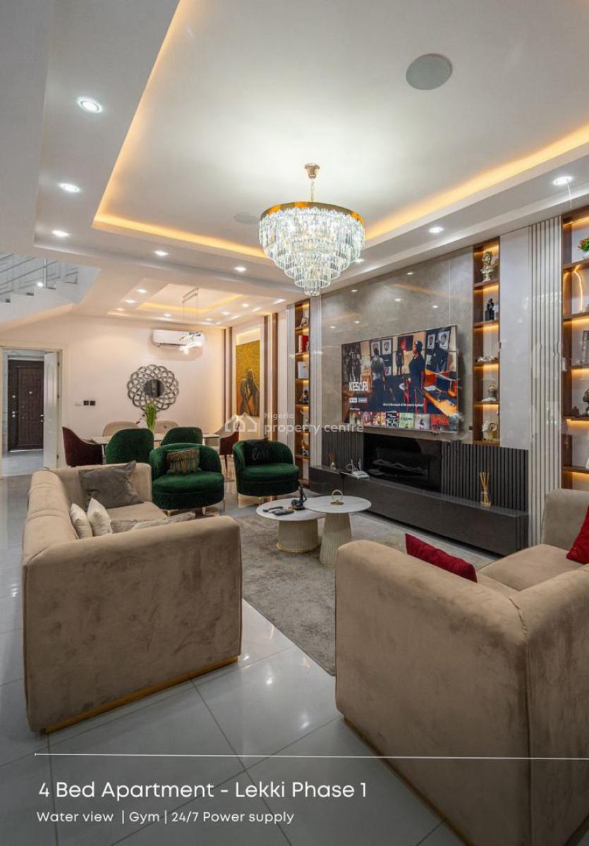 4-bedroom Waterfront Duplex, Lekki Phase 1, Lekki, Lagos, Detached Duplex for Rent