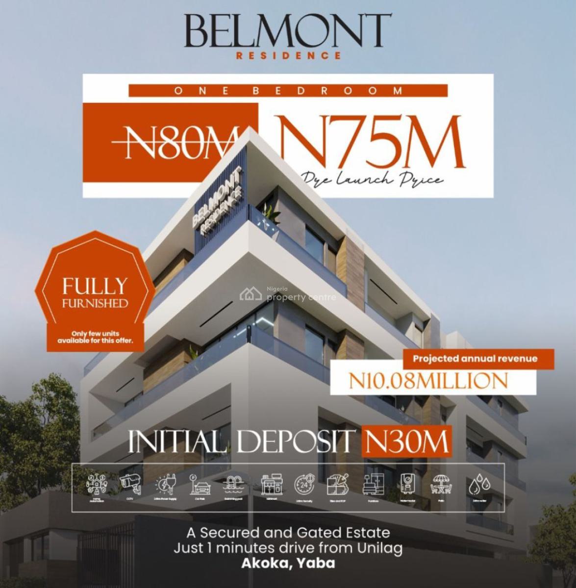 Luxury 1 Bed in a Serene Location for  Soft Living. Refined Style., Oluwole, Akoka, Yaba, Lagos, Flat / Apartment for Sale