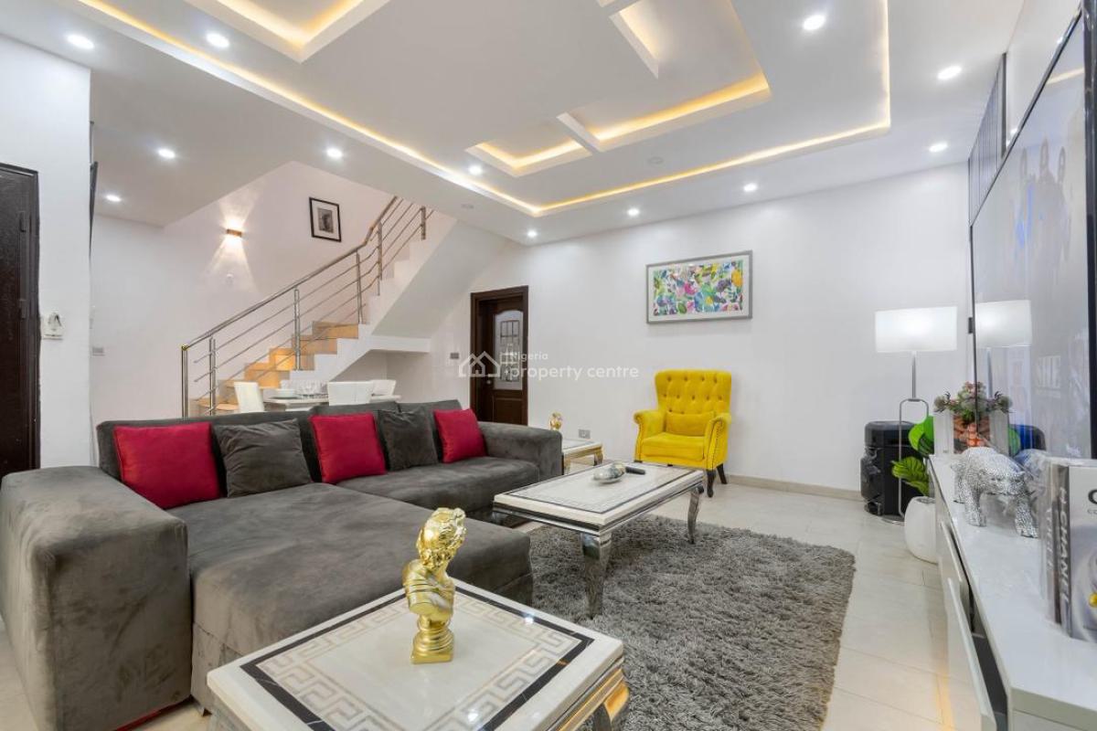 Fully Furnished Three Bedroom Semi Detached House, Abraham Adesanya Axis, Ajah, Lagos, Semi-detached Duplex for Sale