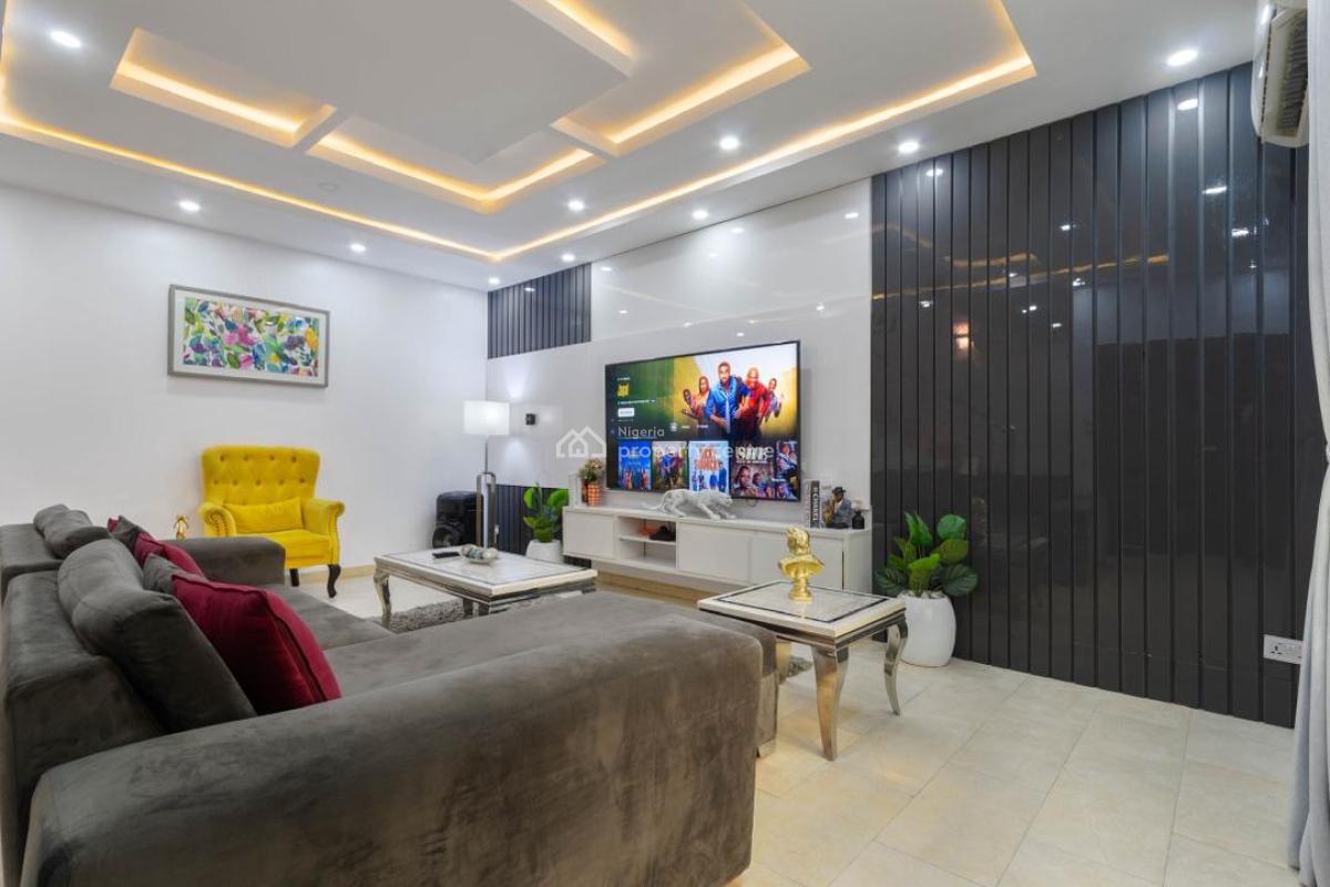 Fully Furnished Three Bedroom Semi Detached House, Abraham Adesanya Axis, Ajah, Lagos, Semi-detached Duplex for Sale