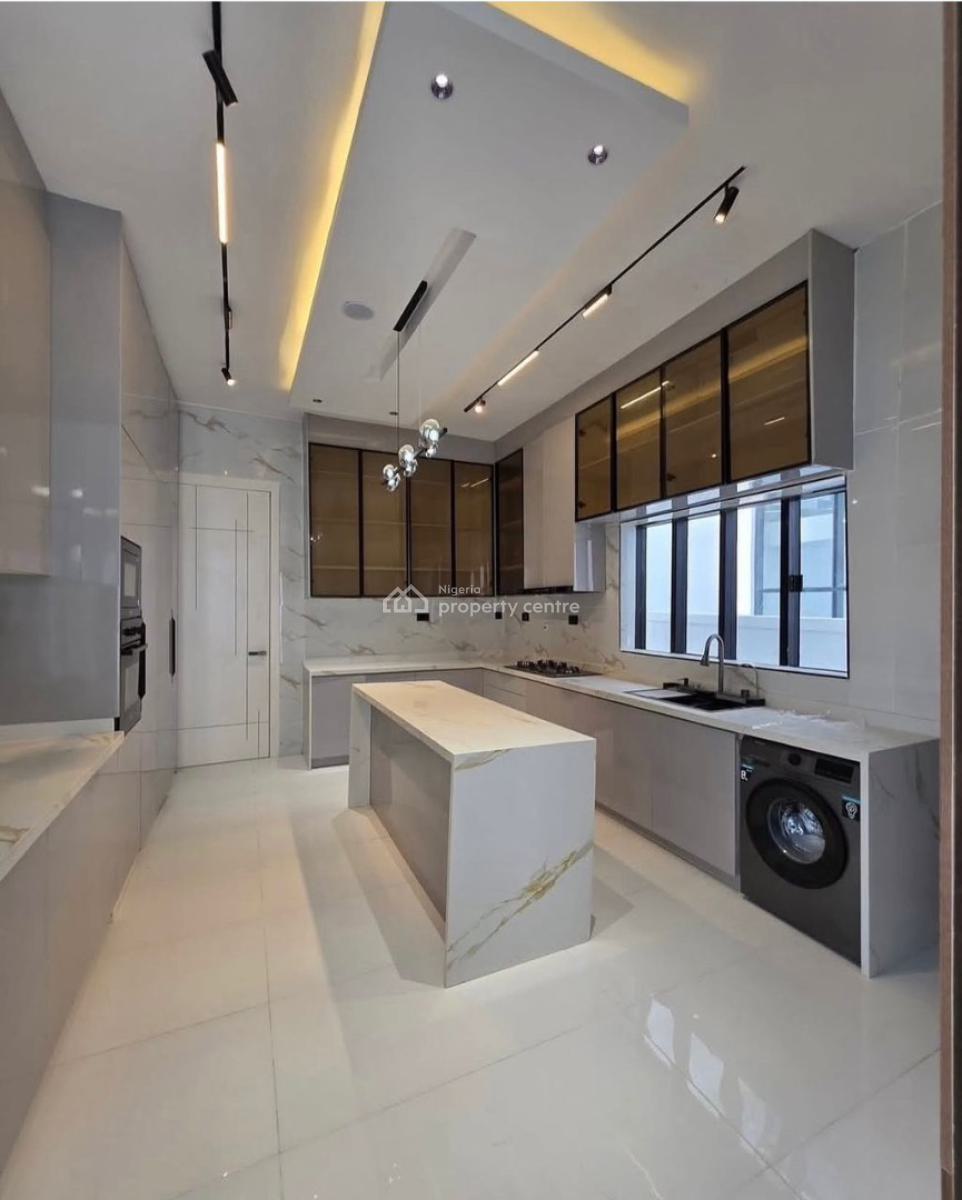 Luxury 5 Bedrooms Fully Detached Duplex, Chevron, Lekki, Lagos, Detached Duplex for Sale