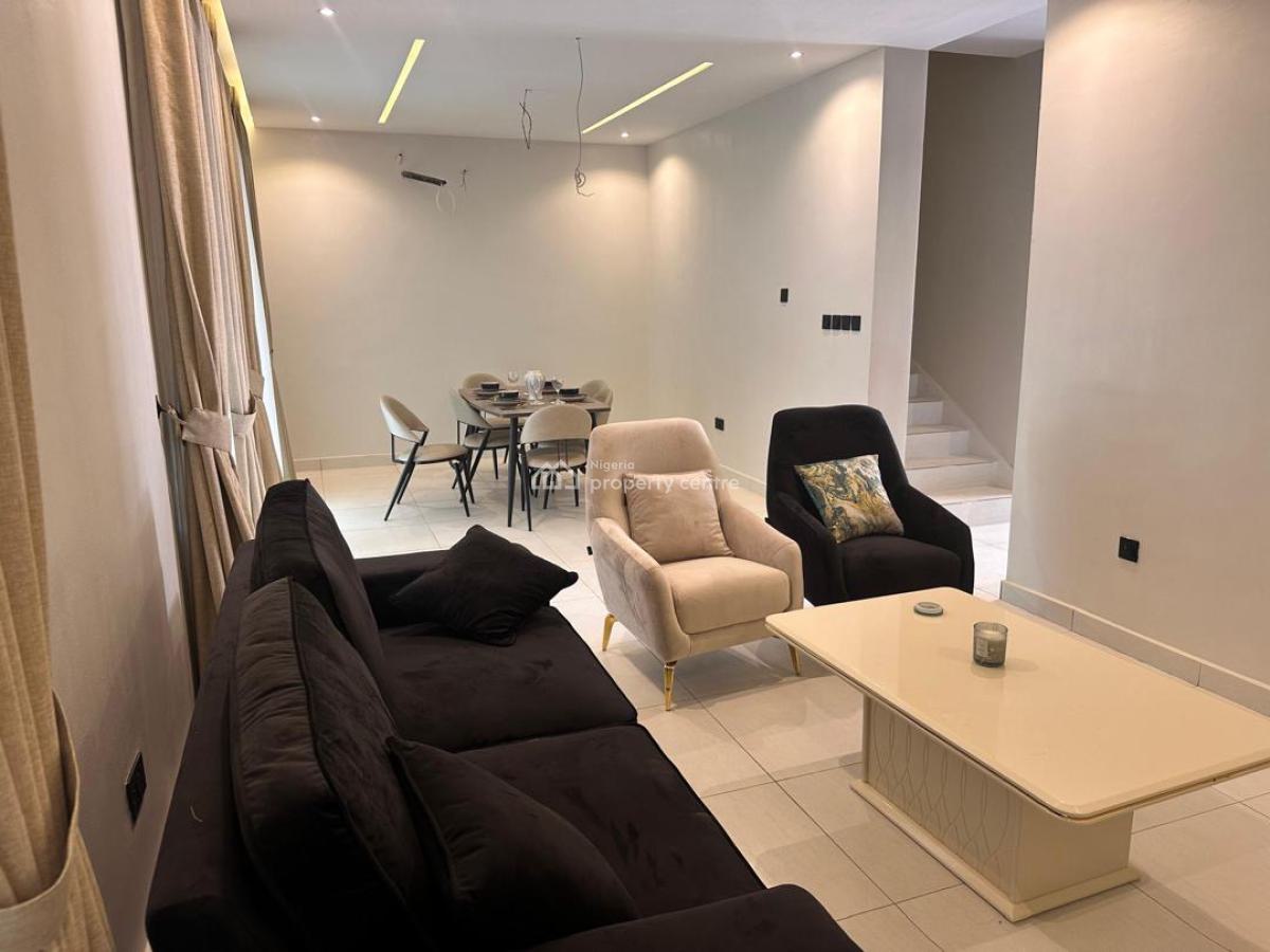 Luxury 4 Bedroom Terrace Duplex with a Bq, Lekki Phase 1, Lekki, Lagos, Terraced Duplex for Sale