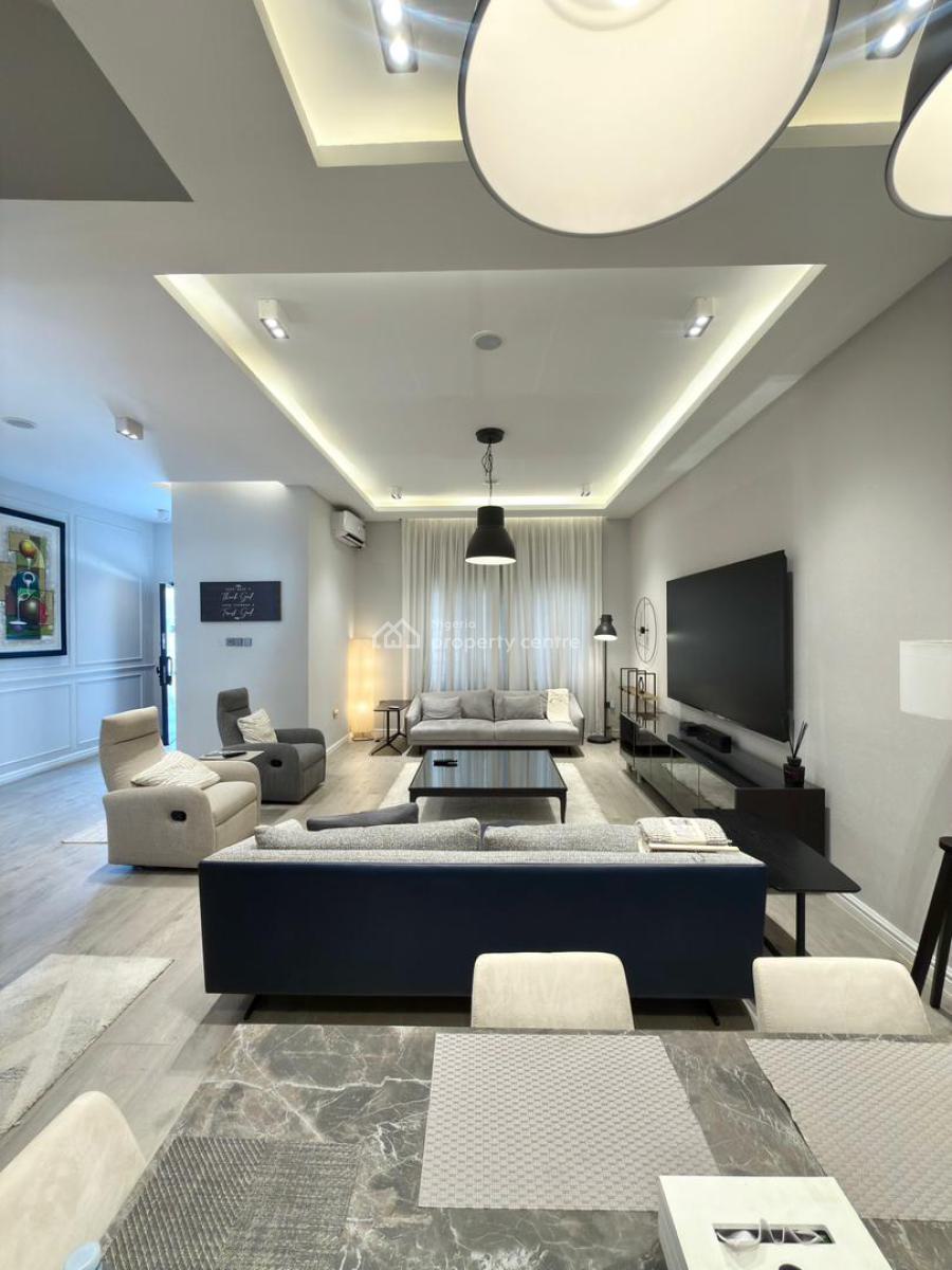 Fully Furnished 4 Bedroom Terraced Duplex W/ a Bq in a Secured Estate, Jahi, Abuja, Terraced Duplex for Sale