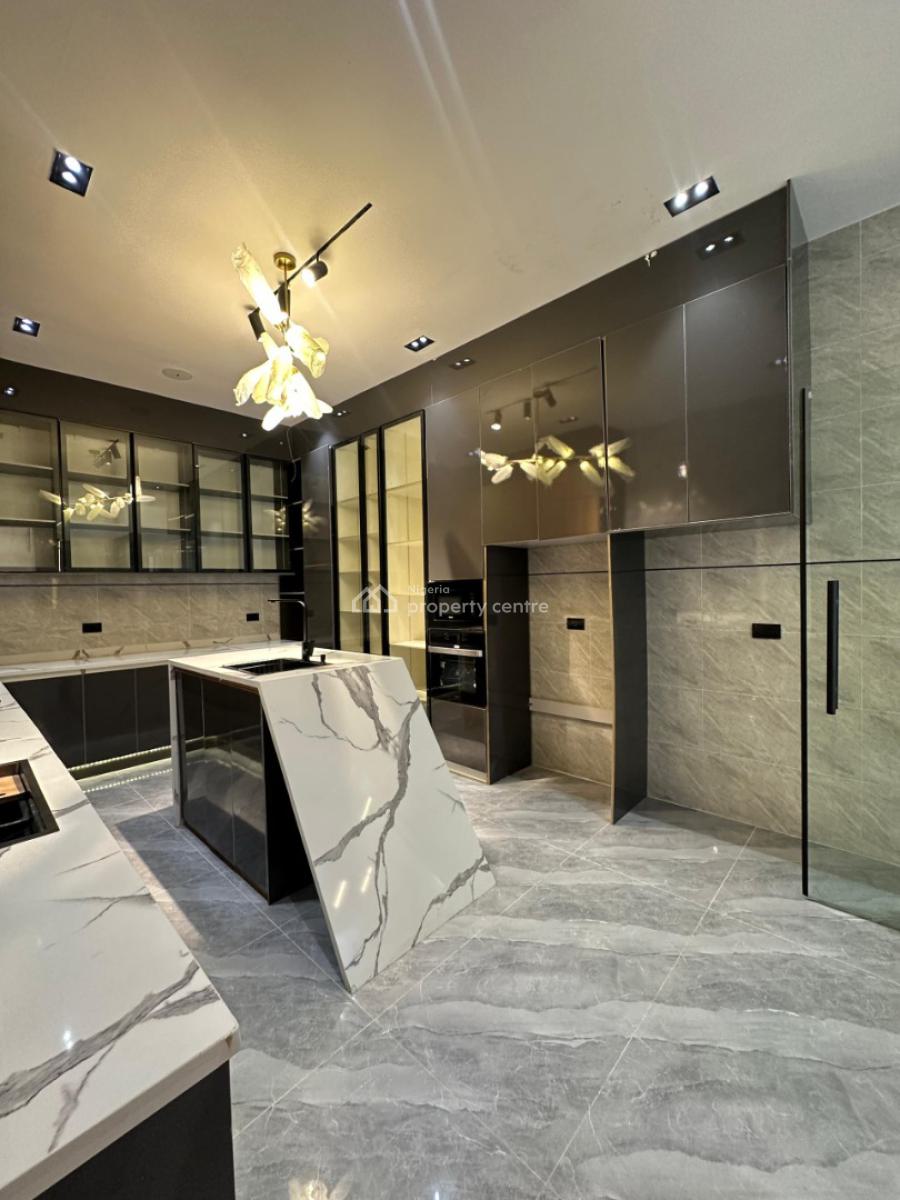 Outstanding Luxury Spacious 5 Bedroom Fully Detached Duplex with Bq, Chevron, Lekki Phase 2, Lekki, Lagos, Detached Duplex for Sale